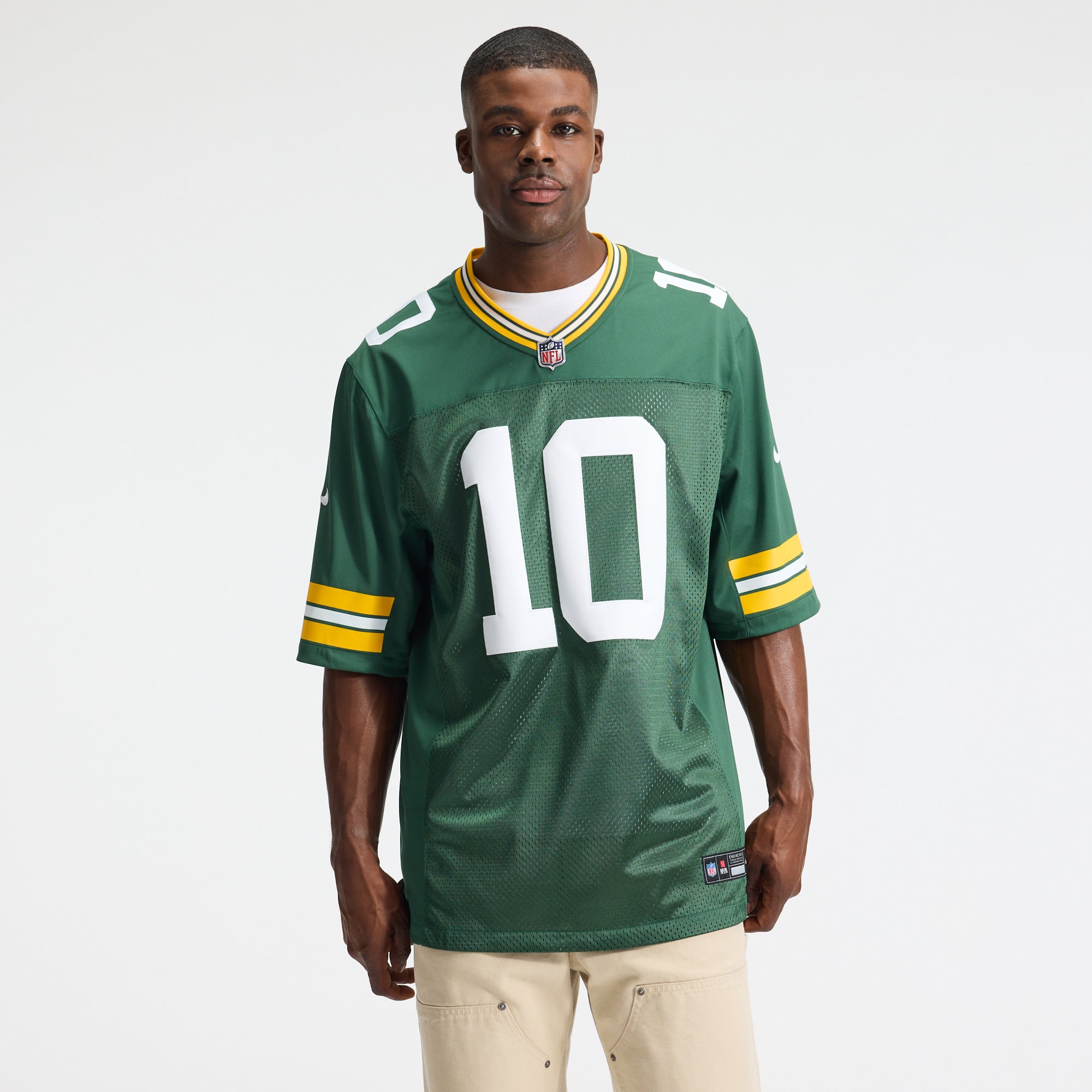 Jordan Love Green Bay Packers Vapor Untouchable Stitched Limited Jersey - Green - Image 3