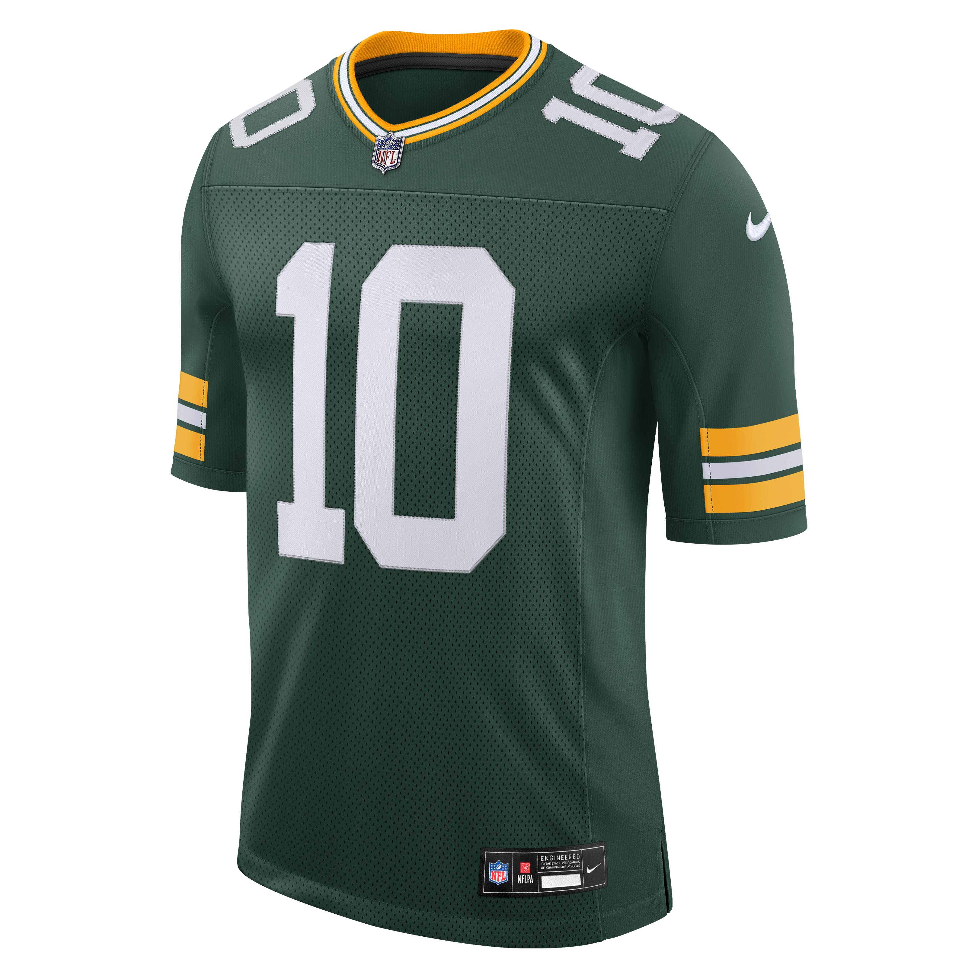Jordan Love Green Bay Packers Vapor Untouchable Stitched Limited Jersey - Green - Image 7