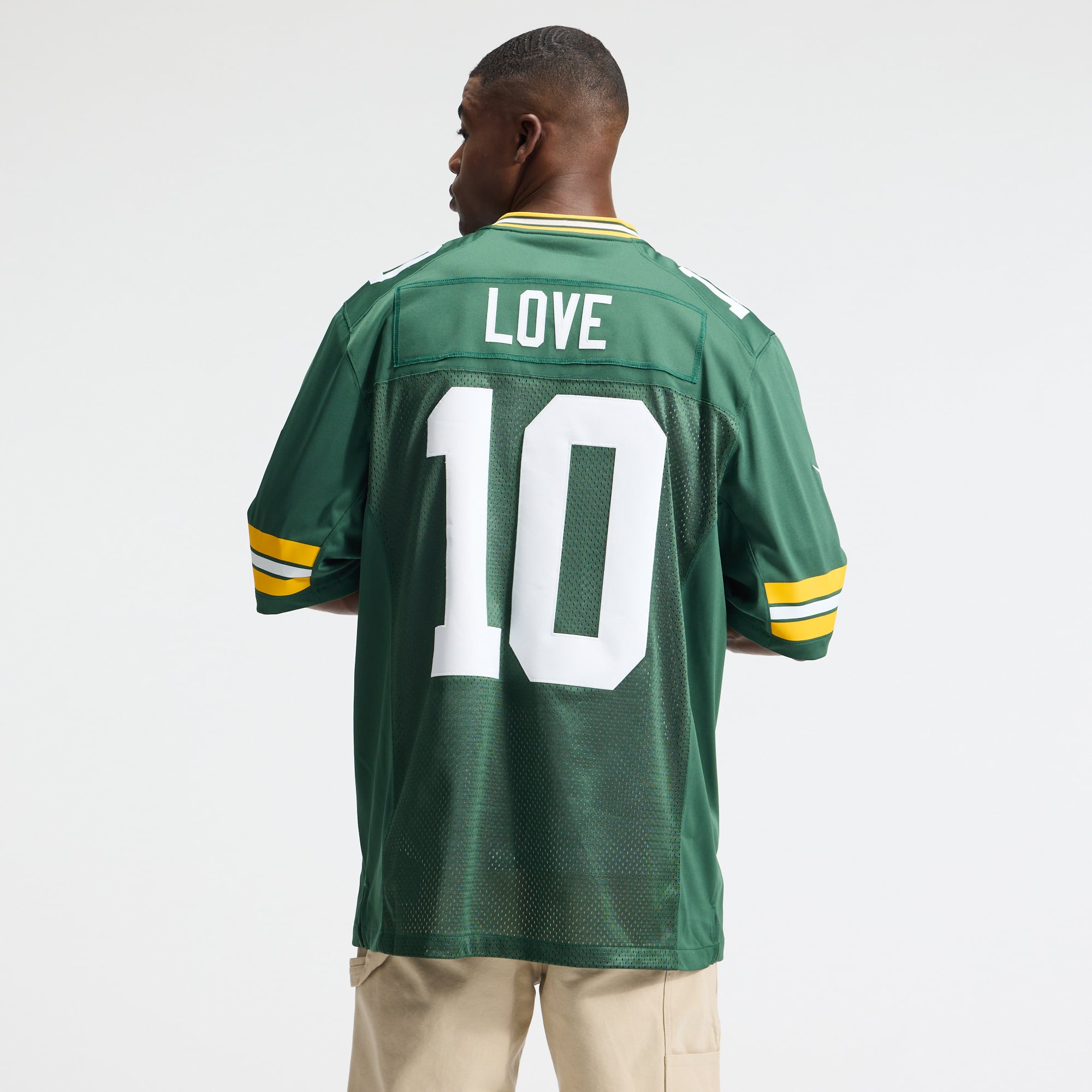 Jordan Love Green Bay Packers Vapor Untouchable Stitched Limited Jersey - Green - Image 4