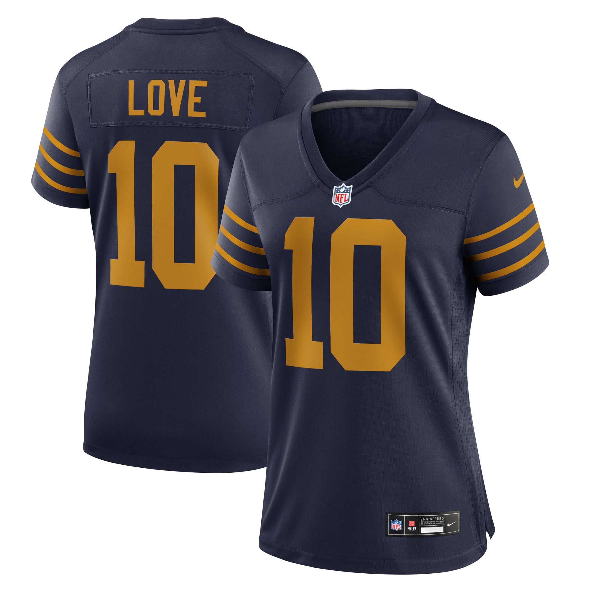 Jordan Love Green Bay Packers Women's Game Jersey - Navy