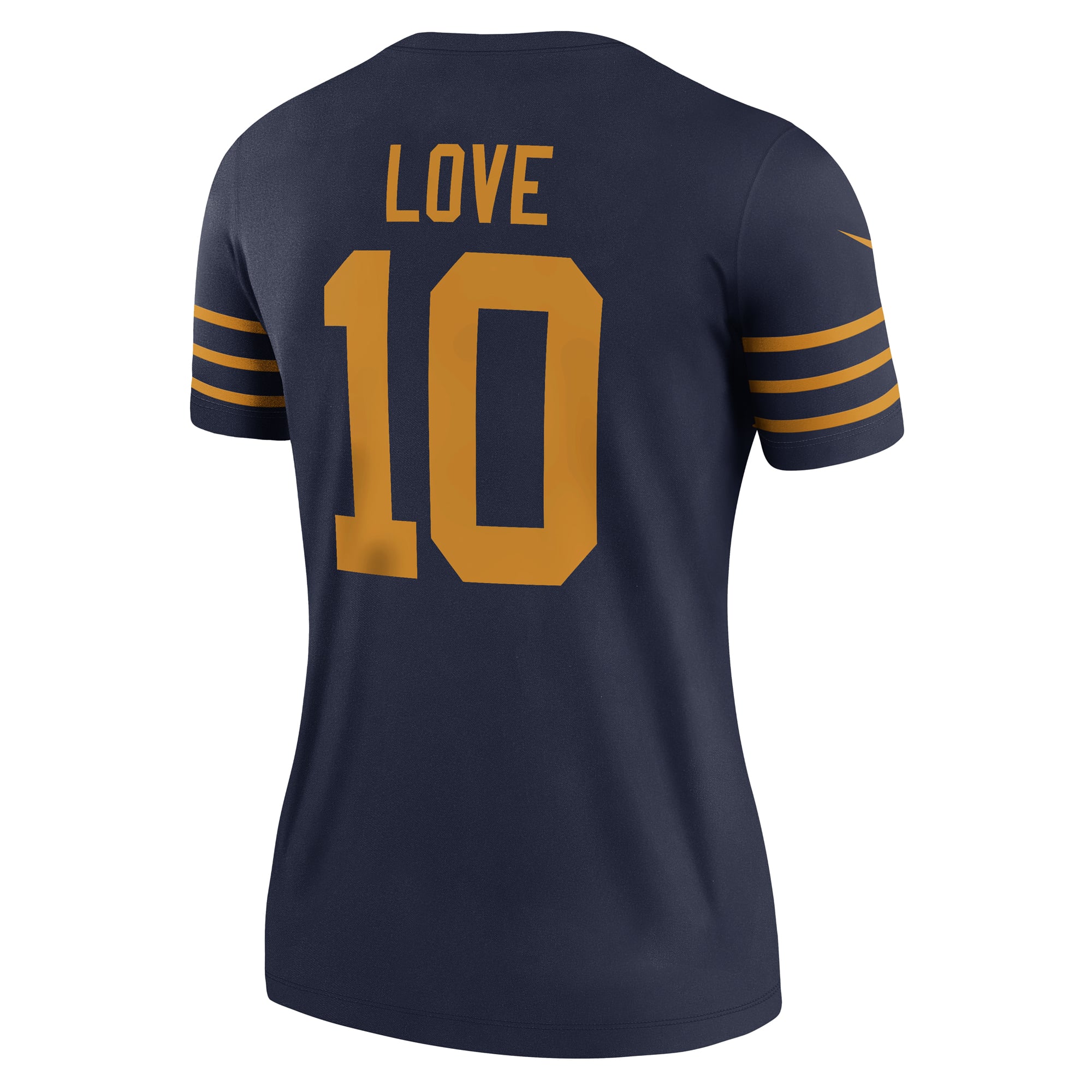 Jordan Love Green Bay Packers Women's The 1923 Classic Legend Player Dri-FIT Top - Navy - Image 4