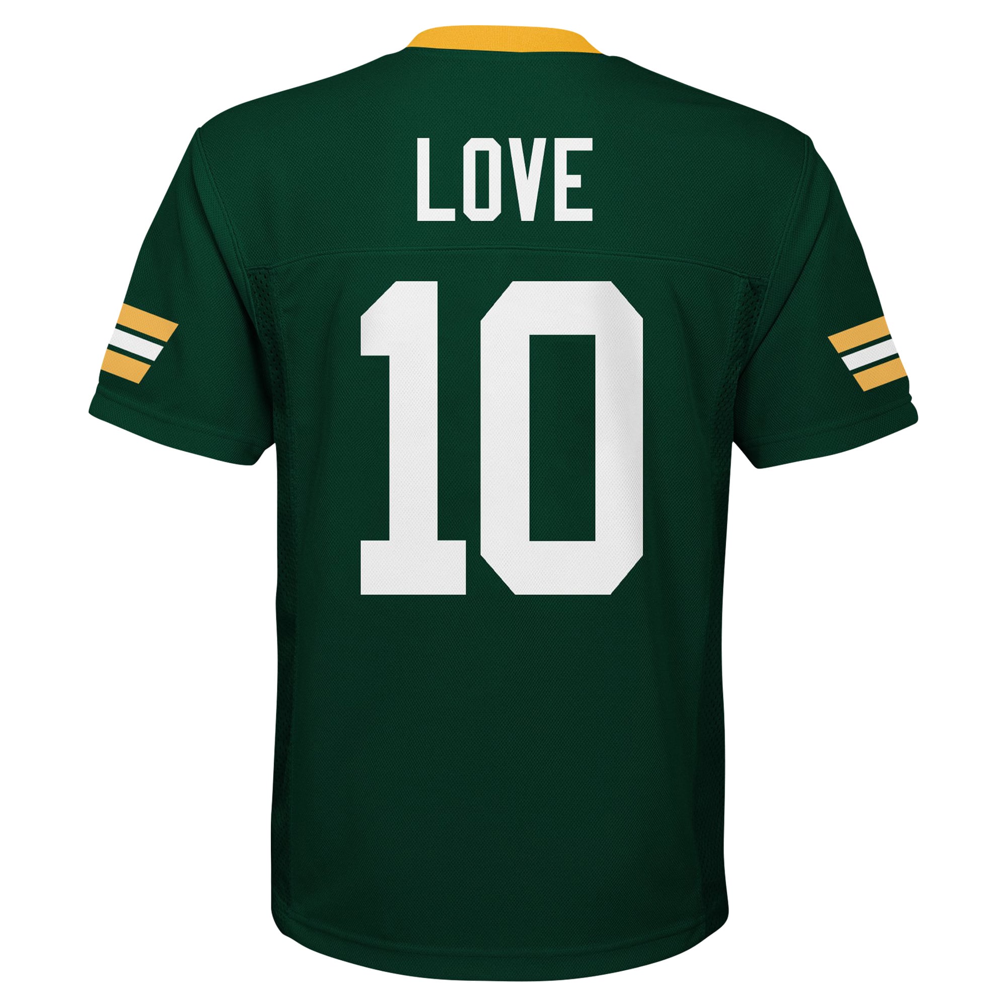 Jordan Love Green Bay Packers Youth Jersey - Green - Image 4