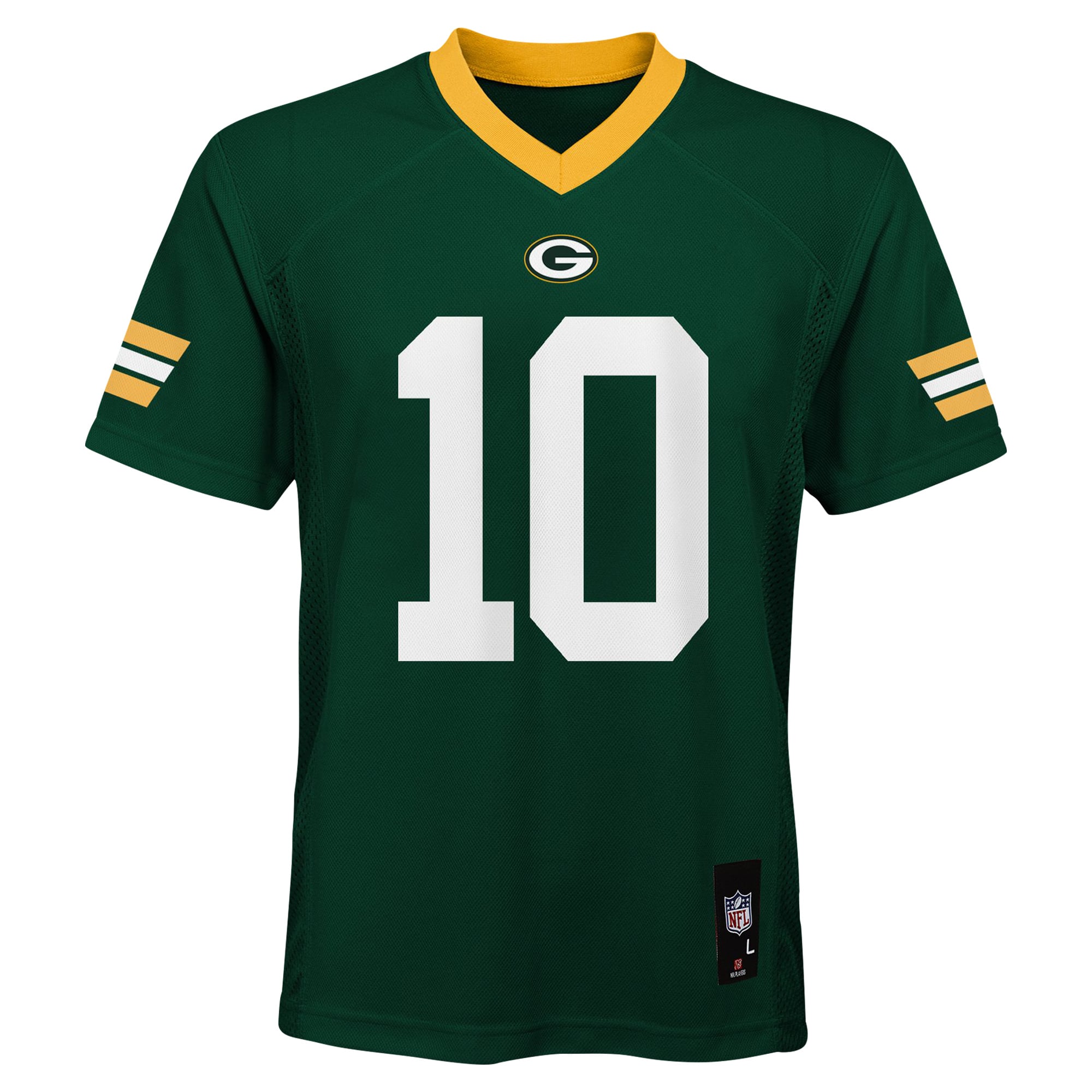 Jordan Love Green Bay Packers Youth Jersey - Green - Image 3