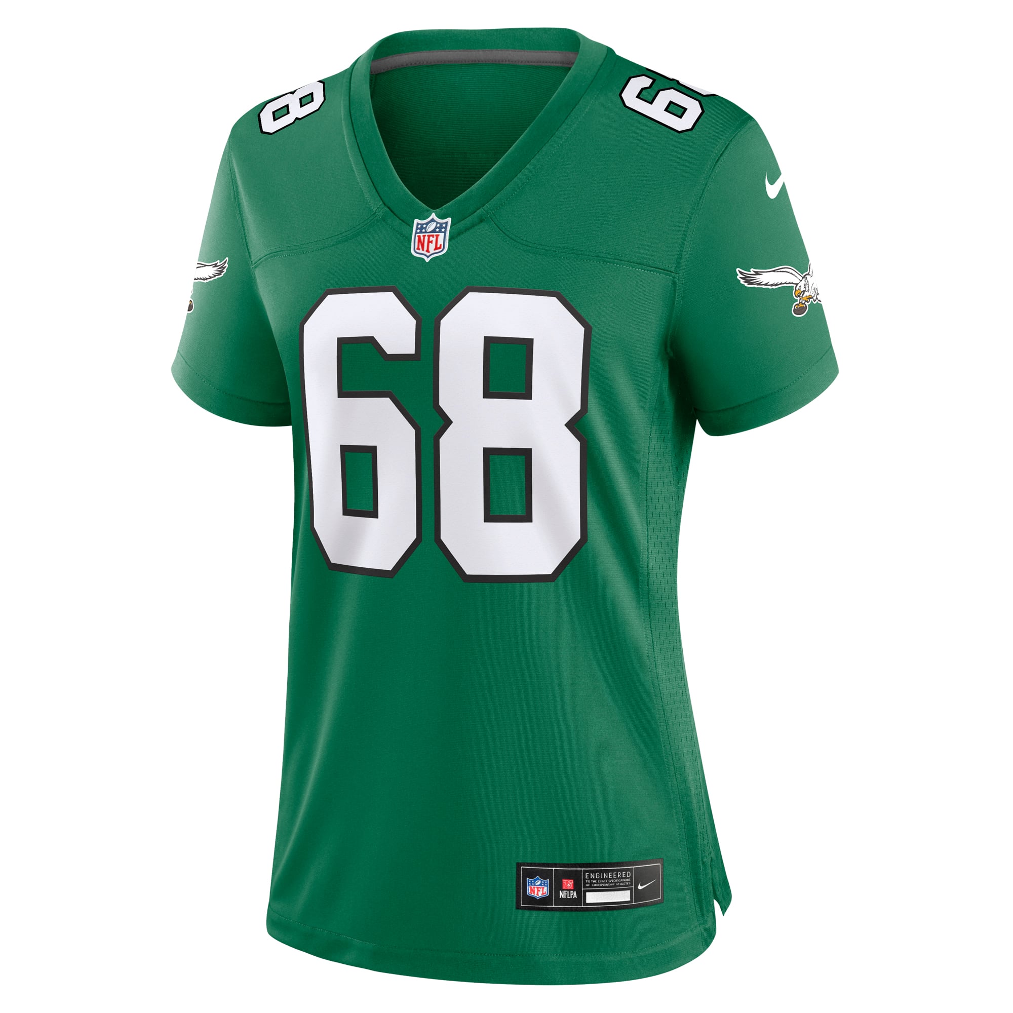Jordan Mailata Philadelphia Eagles Women's Alternate Game Jersey - Kelly Green - Image 3