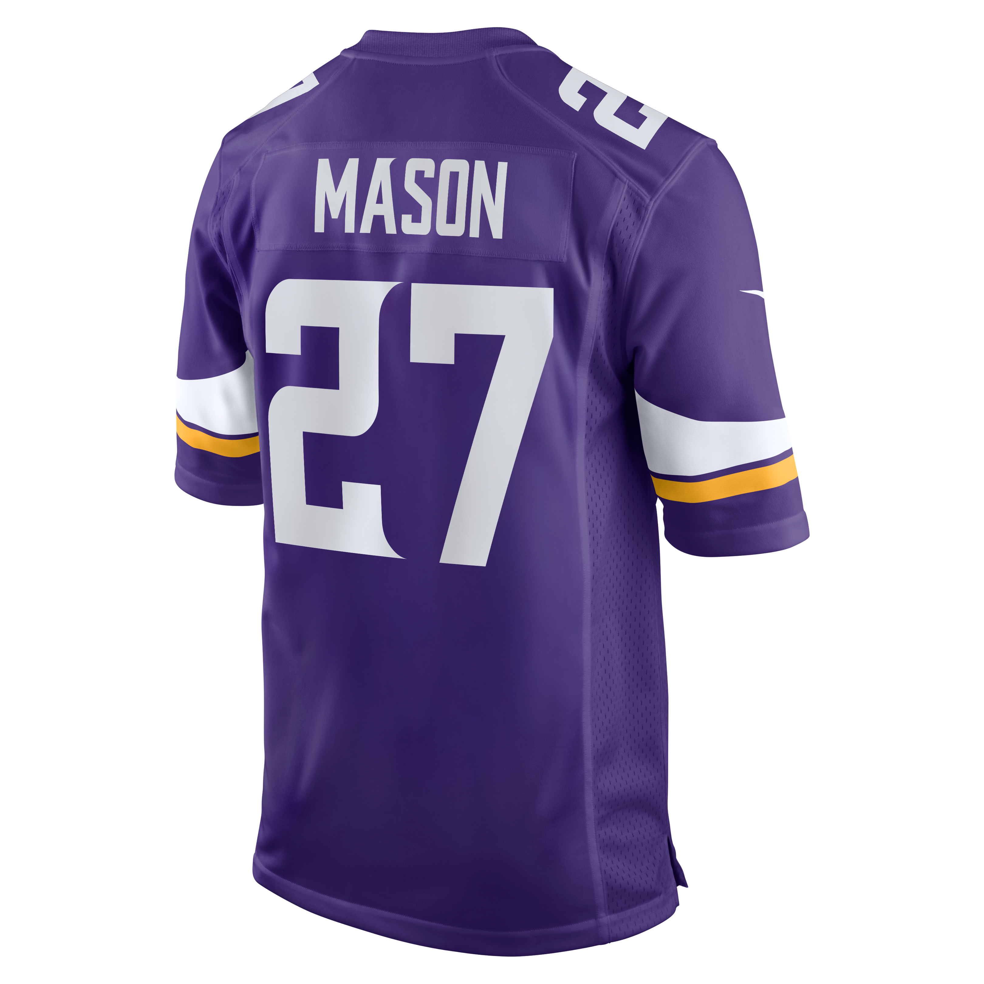 Jordan Mason Minnesota Vikings Team Game Jersey - Purple - Image 4