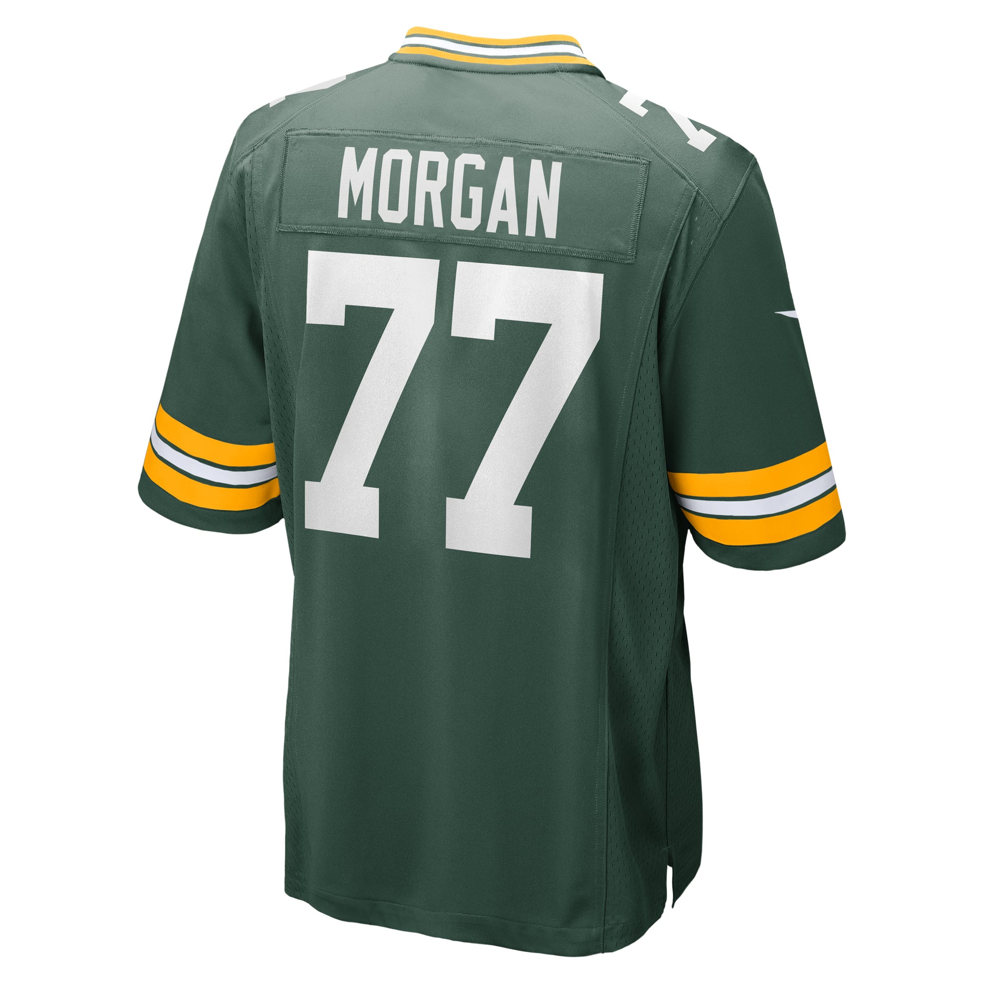 Jordan Morgan Green Bay Packers Player Game Jersey - Green - Image 4