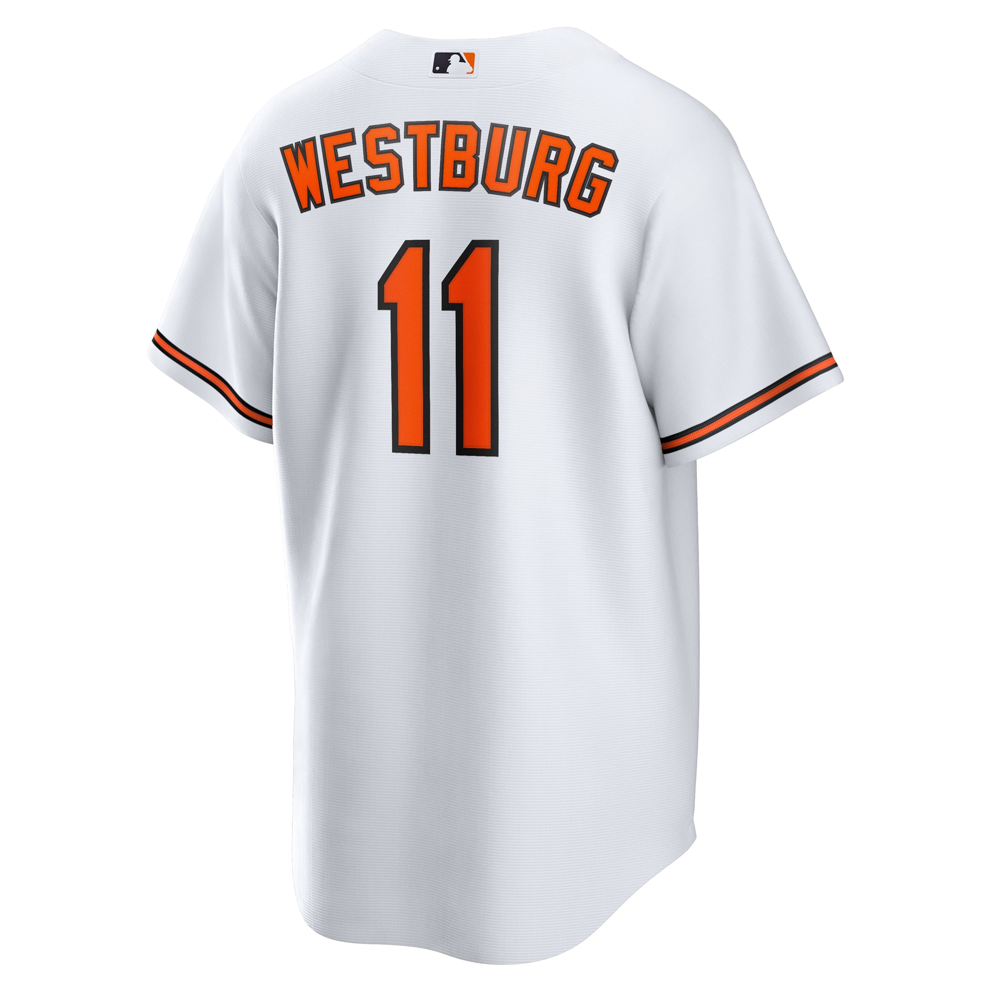 Jordan Westburg Baltimore Orioles Home Jersey - White - Image 4