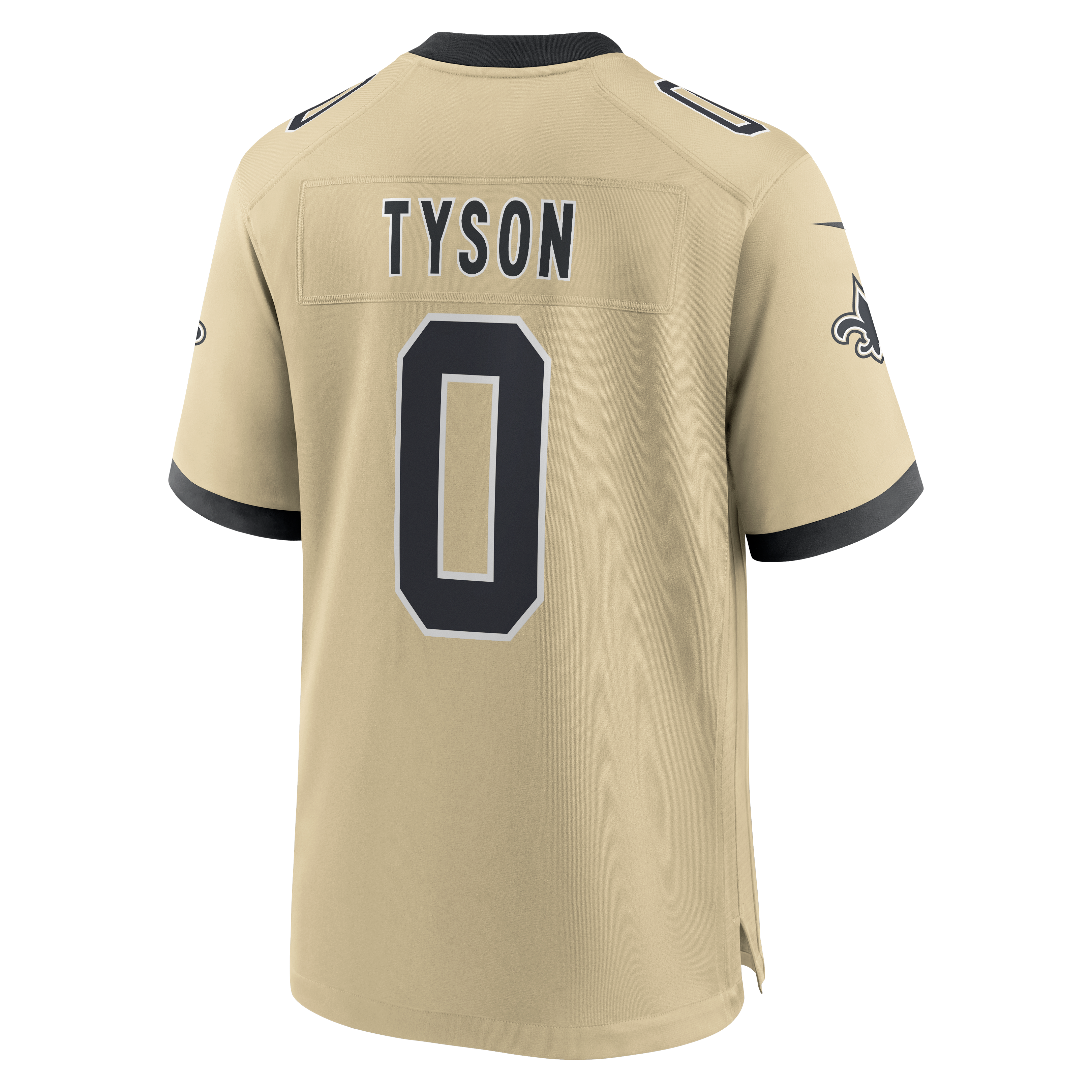 Jordyn Tyson New Orleans Saints 2026 Draft First Round Pick No. 8 Alternate Game Jersey - Gold - Image 4
