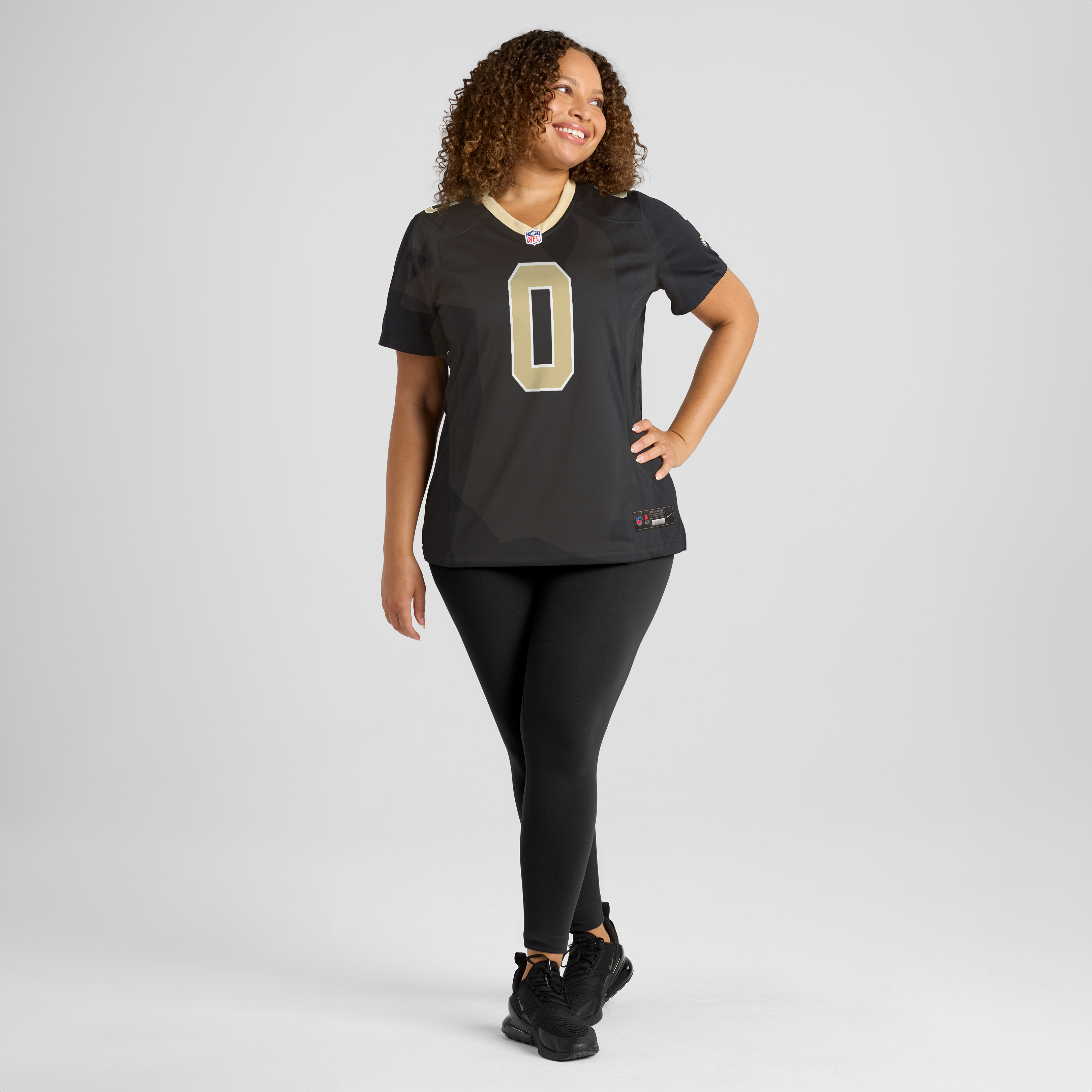 Jordyn Tyson New Orleans Saints Women's Game Jersey - Black - Image 5