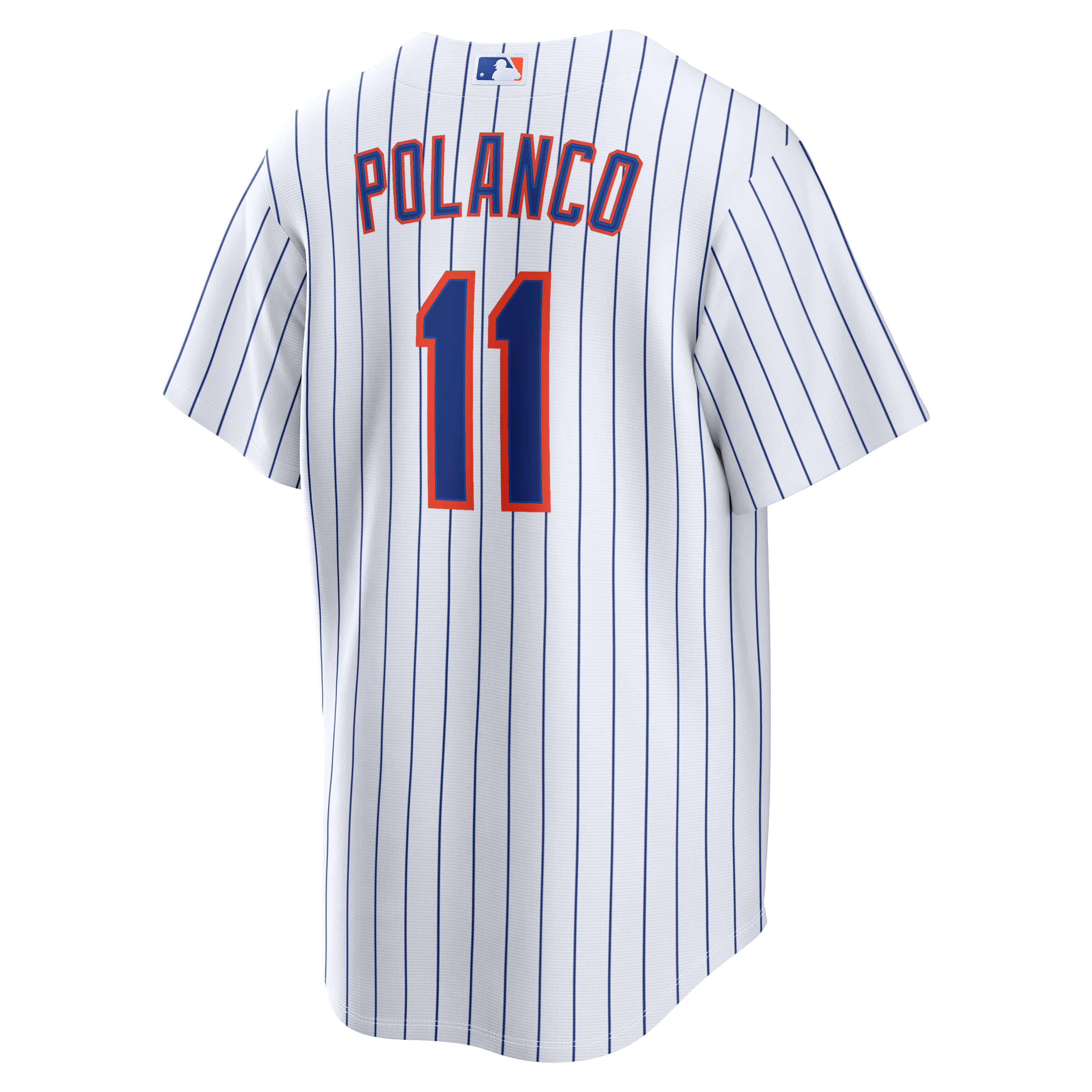 Jorge Polanco New York Mets Home Jersey - White - Image 4