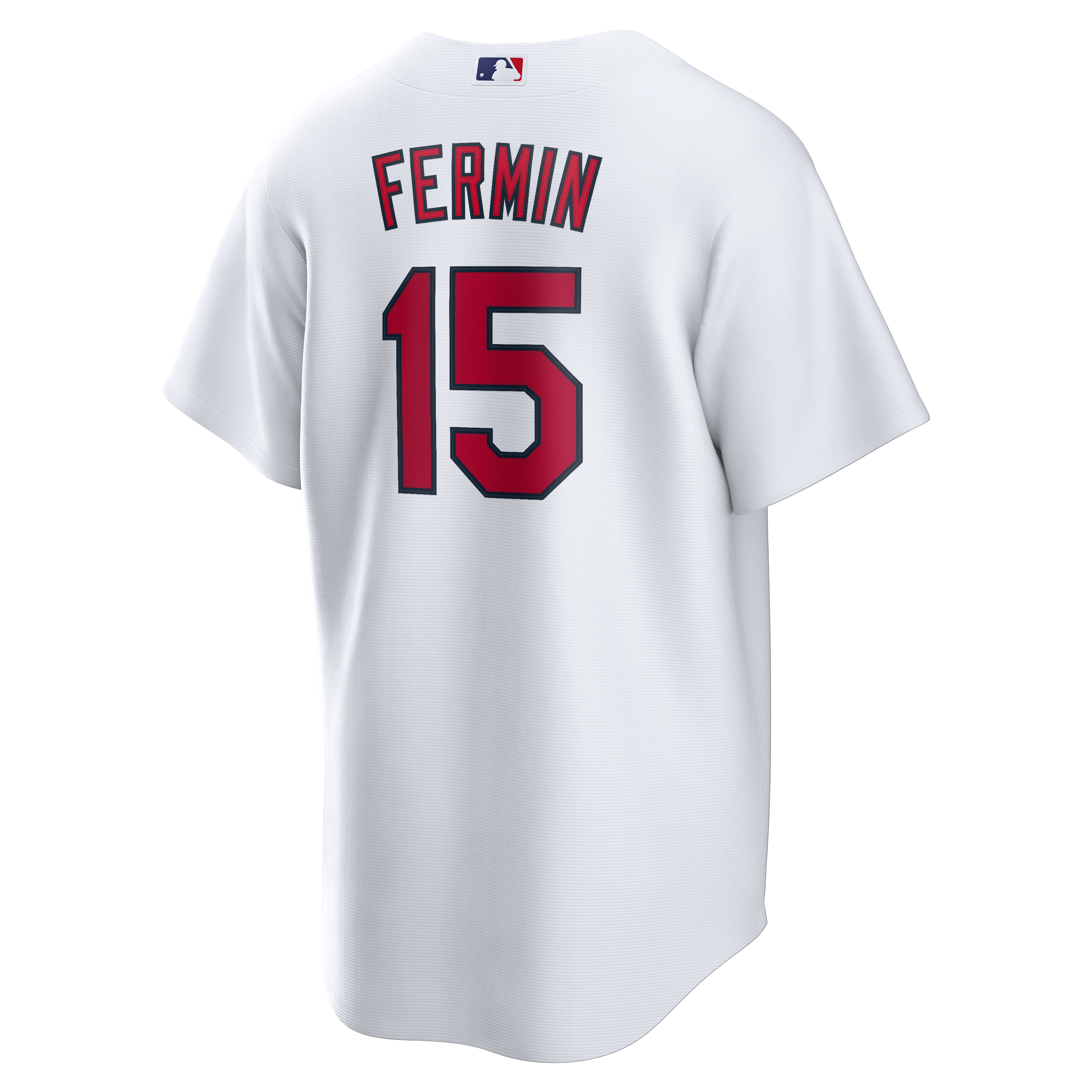 José Fermín St. Louis Cardinals Home Jersey - White - Image 4