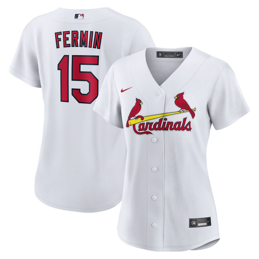 José Fermín St. Louis Cardinals Women's Home Jersey - White