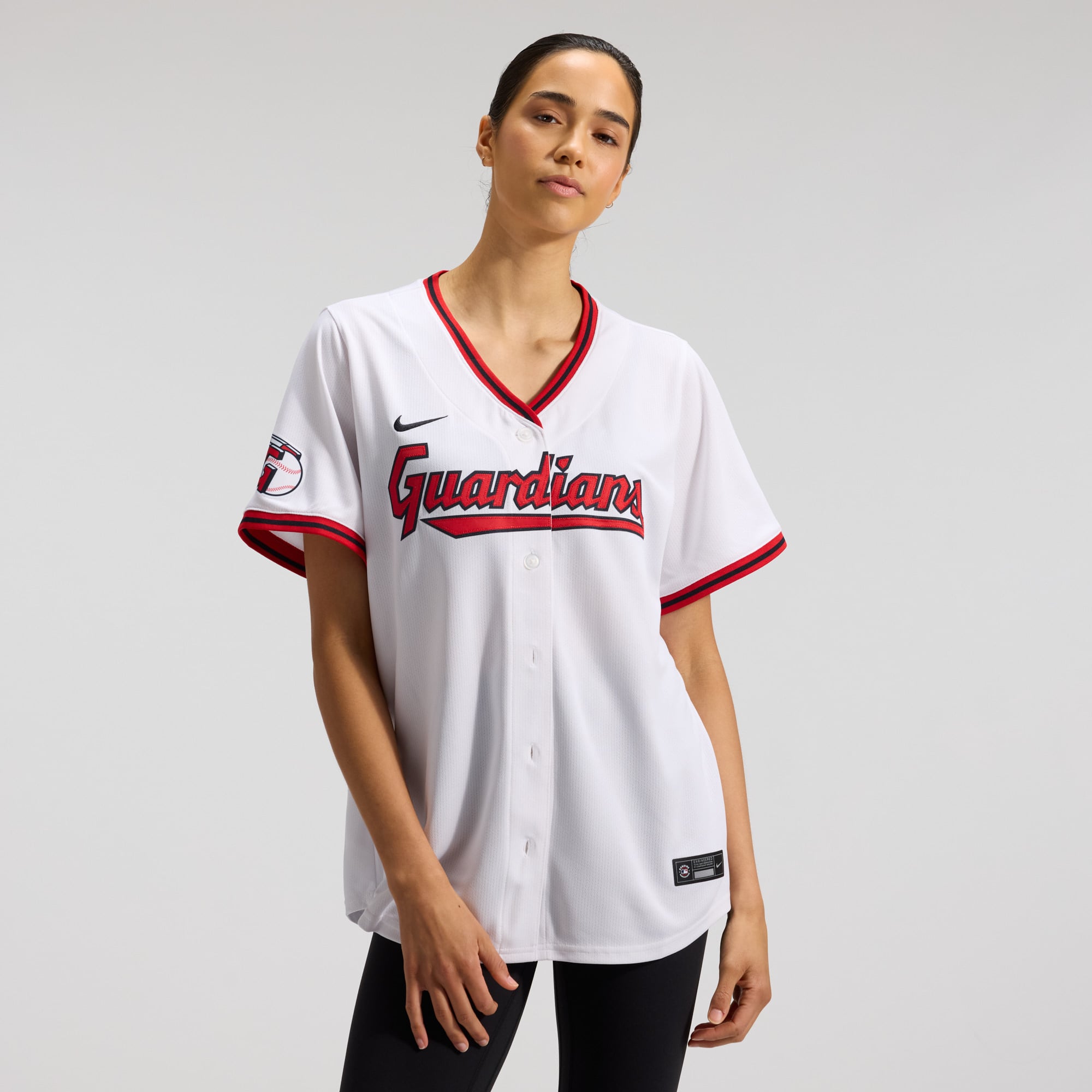 José Ramírez Cleveland Guardians Women's Home Limited Player Jersey - White - Image 3