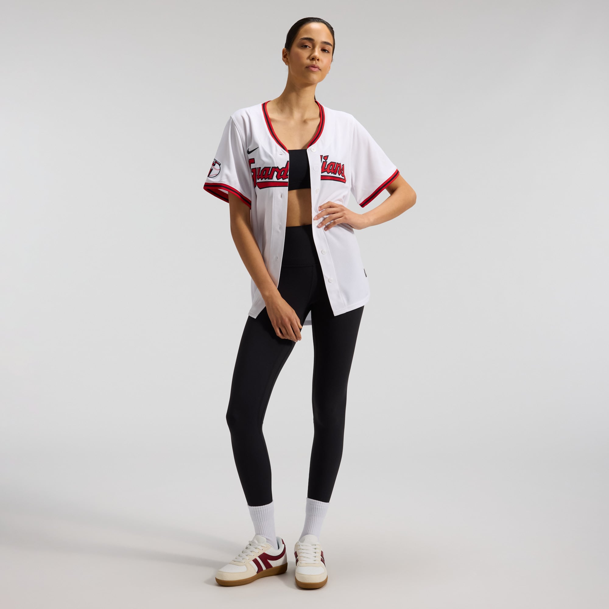 José Ramírez Cleveland Guardians Women's Home Limited Player Jersey - White - Image 5