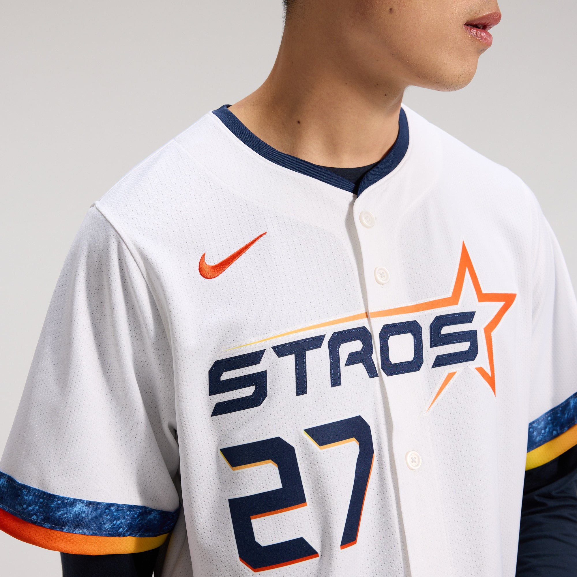 Jose Altuve Houston Astros 2025 City Connect Limited Player Jersey - White - Image 10