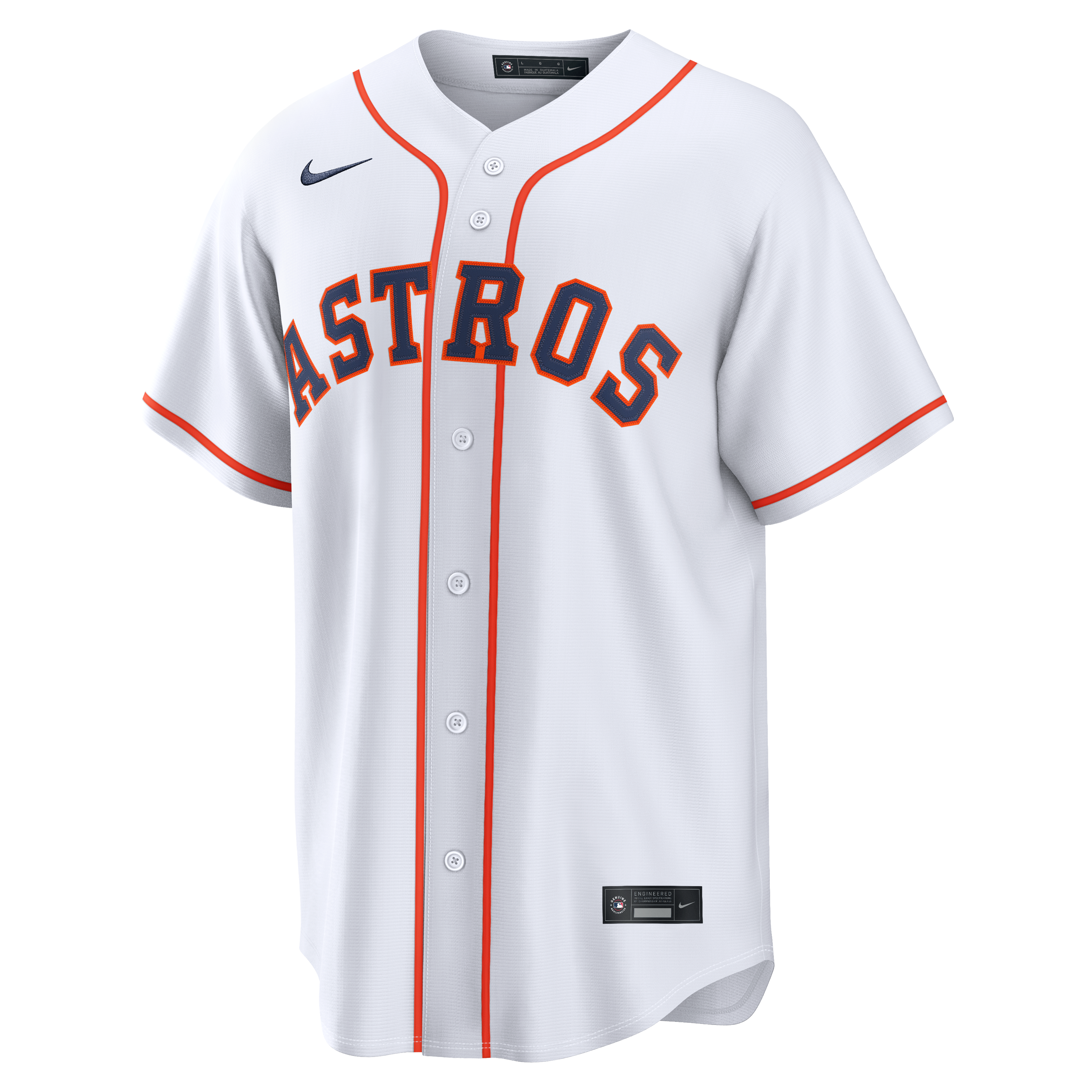 Jose Altuve Houston Astros Home Jersey - White - Image 3