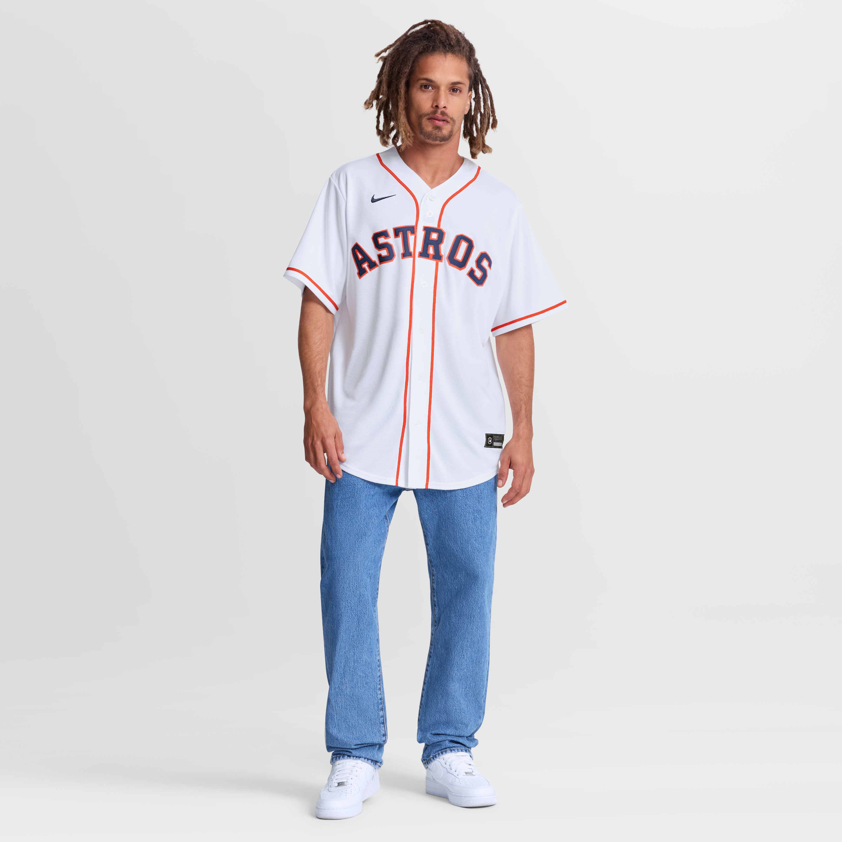 Jose Altuve Houston Astros Home Jersey - White - Image 5