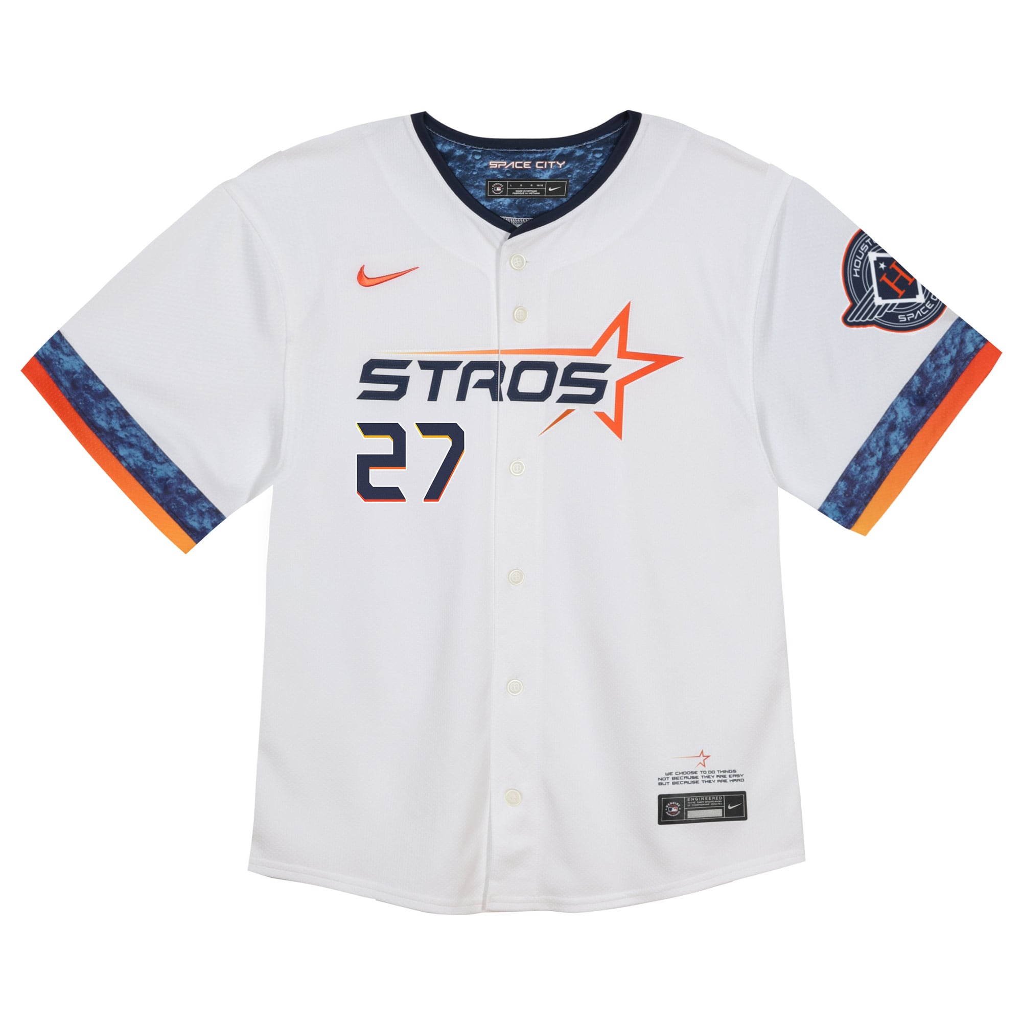 Jose Altuve Houston Astros Infant 2025 City Connect Limited Player Jersey - White - Image 3
