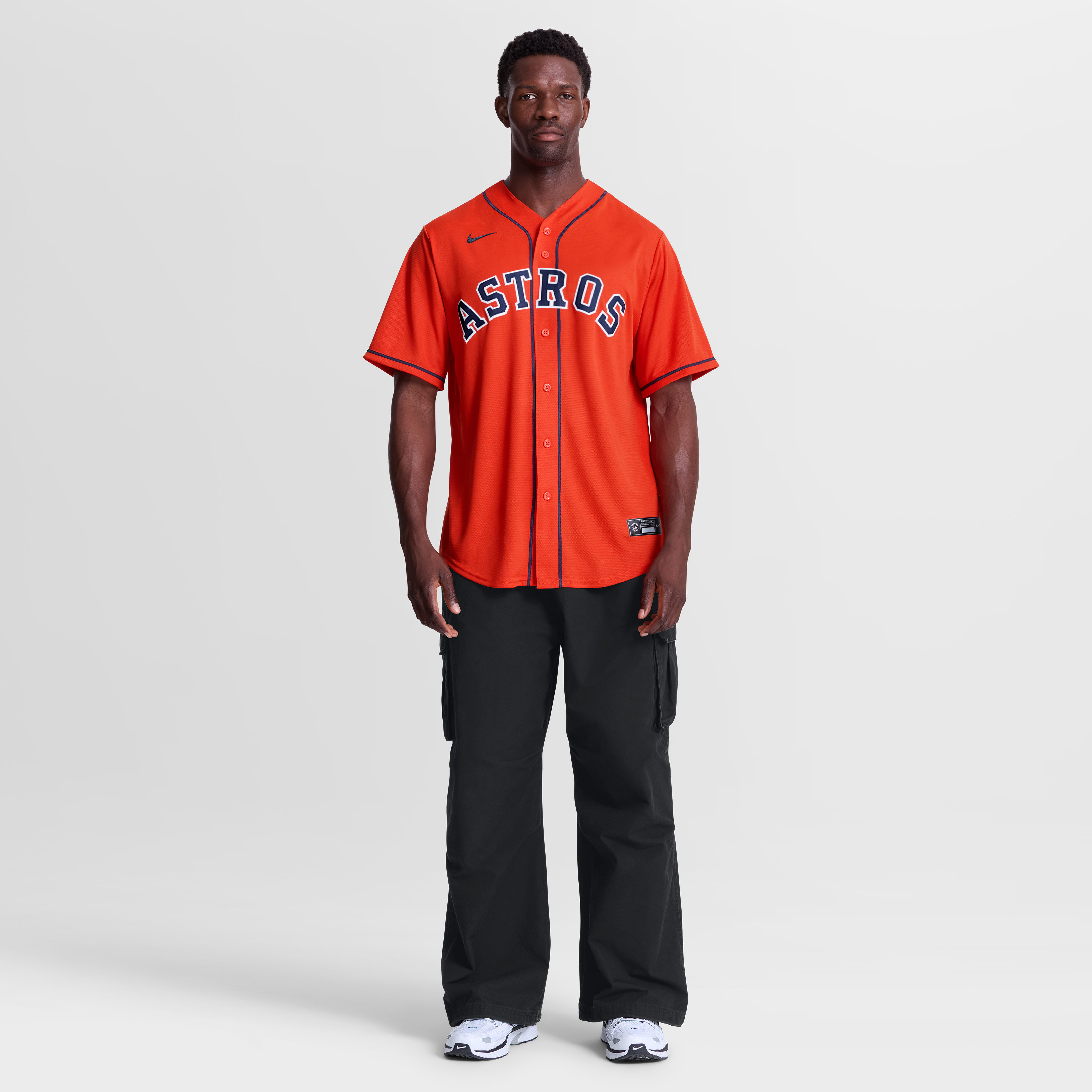 Jose Altuve Houston Astros Road Jersey - Orange - Image 5