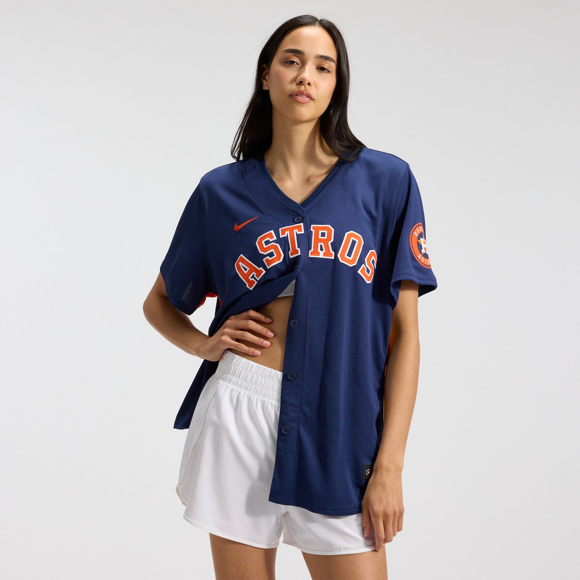Jose Altuve Houston Astros Women's Alternate Limited Player Jersey – Navy - Image 3