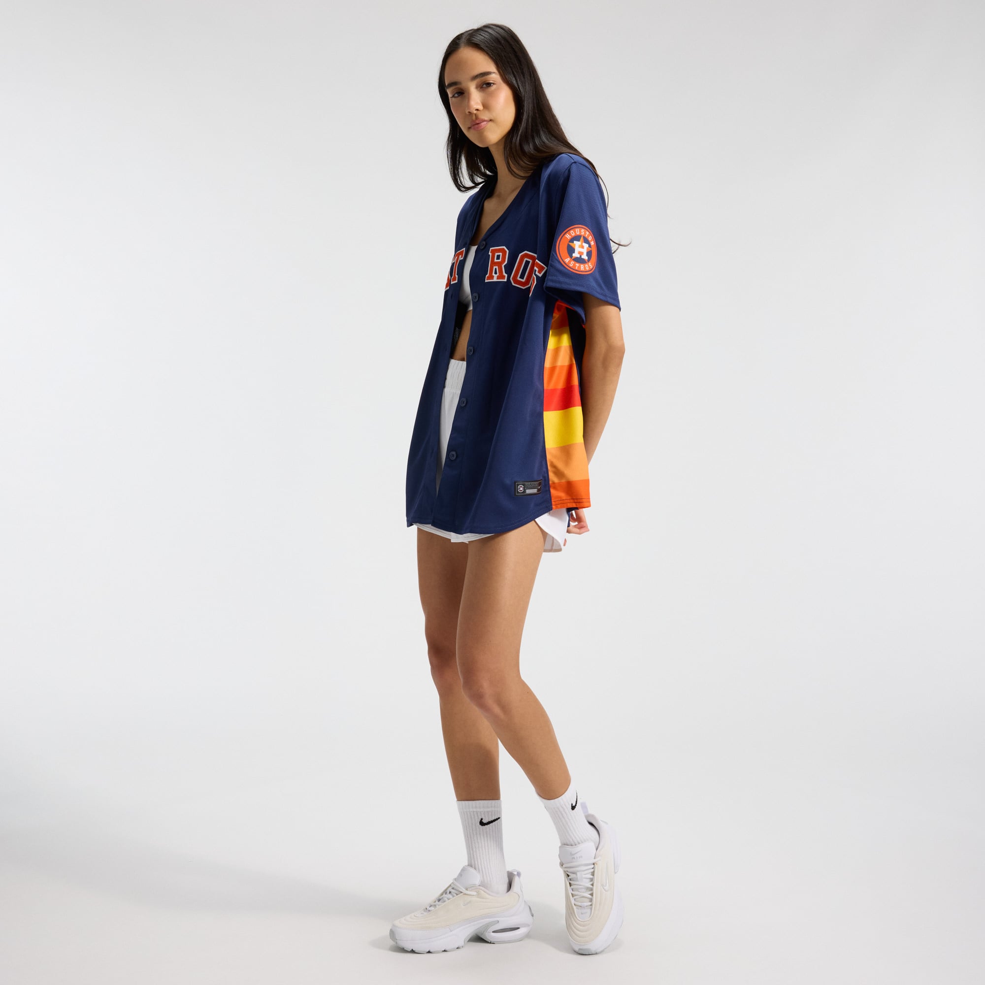 Jose Altuve Houston Astros Women's Alternate Limited Player Jersey – Navy - Image 5
