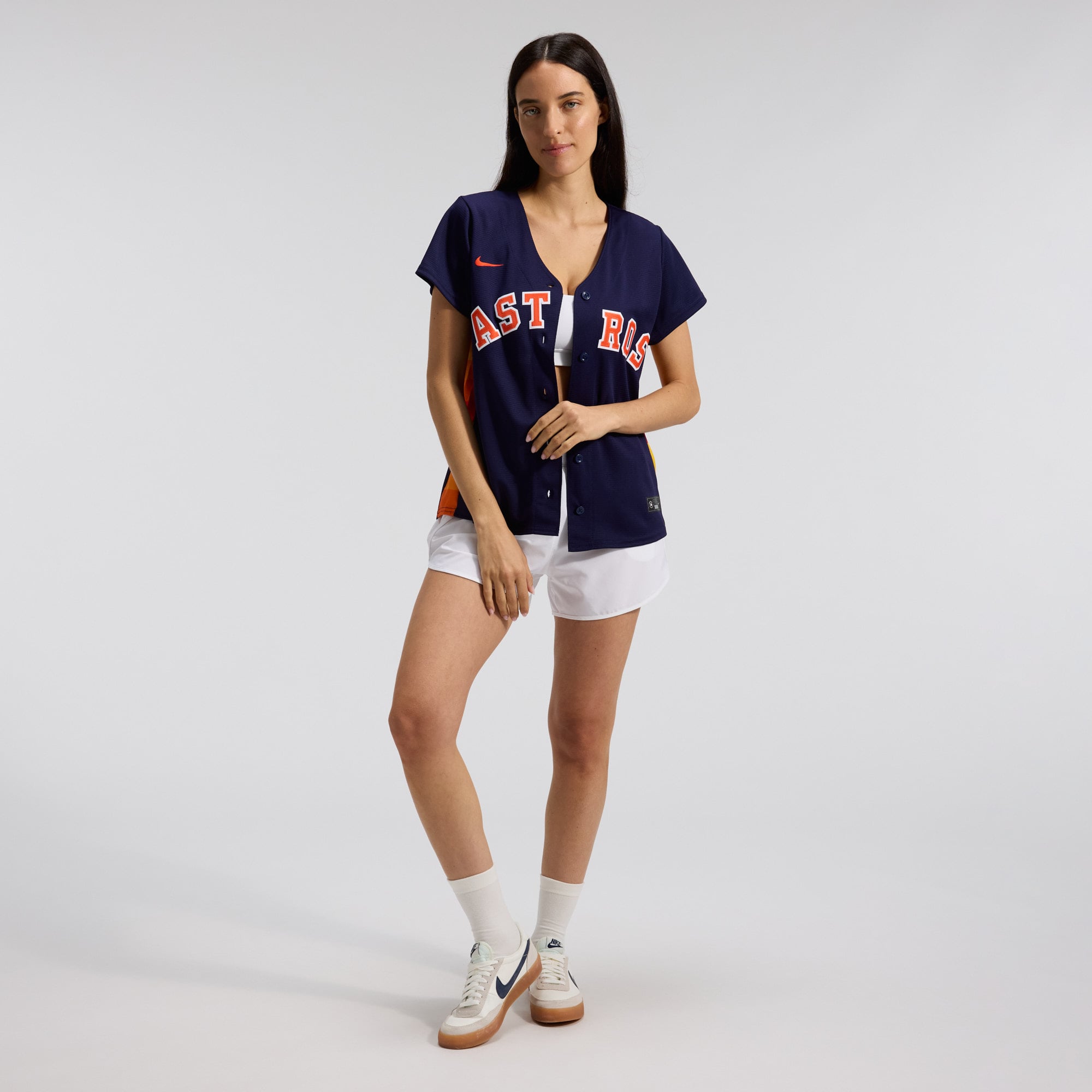 Jose Altuve Houston Astros Women's Alternate Player Jersey - Navy - Image 5