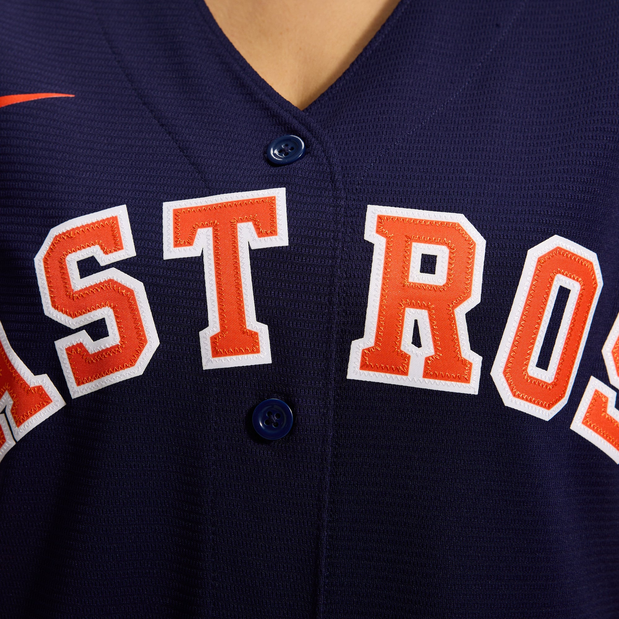 Jose Altuve Houston Astros Women's Alternate Player Jersey - Navy - Image 10