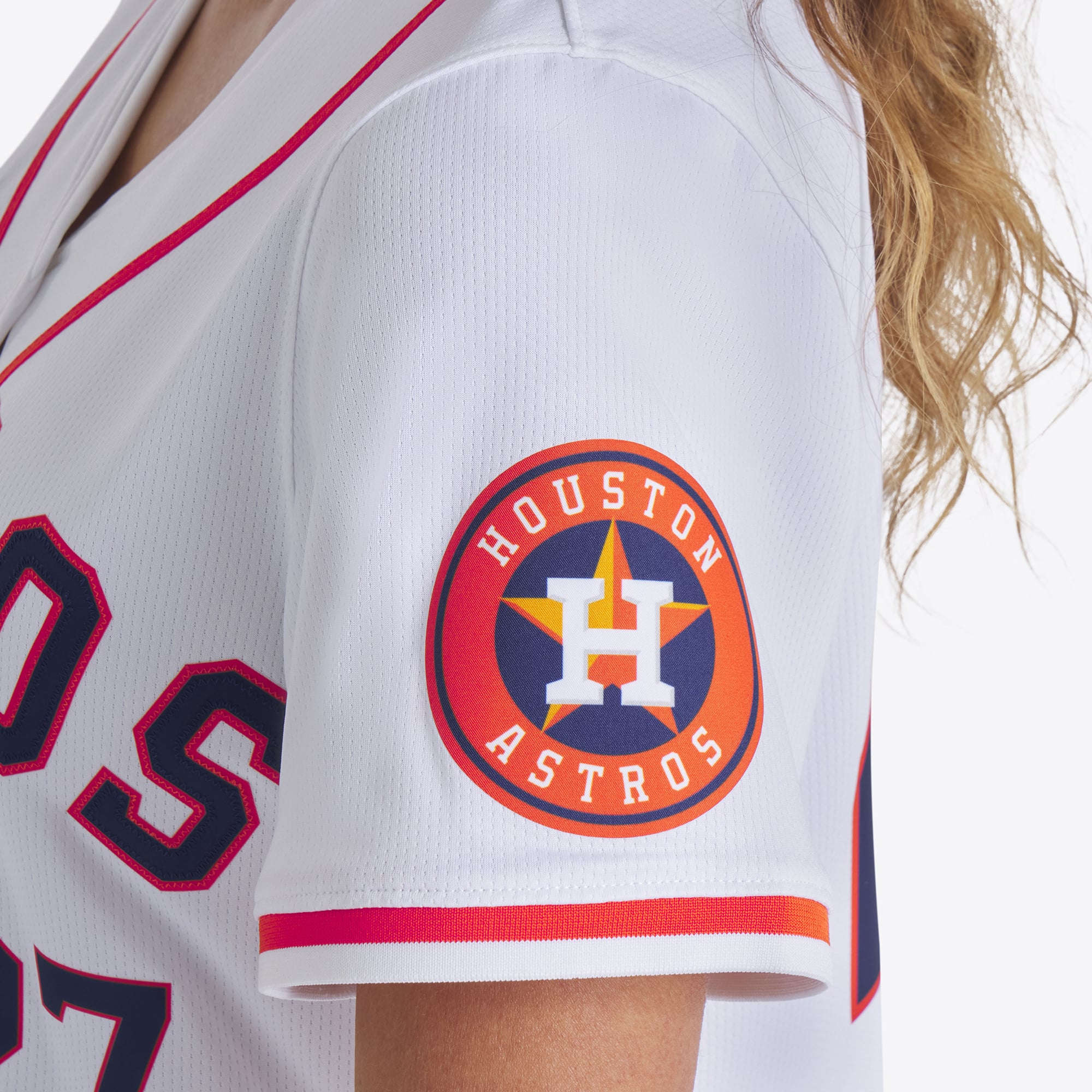 Jose Altuve Houston Astros Women's Home Limited Player Jersey - White - Image 11