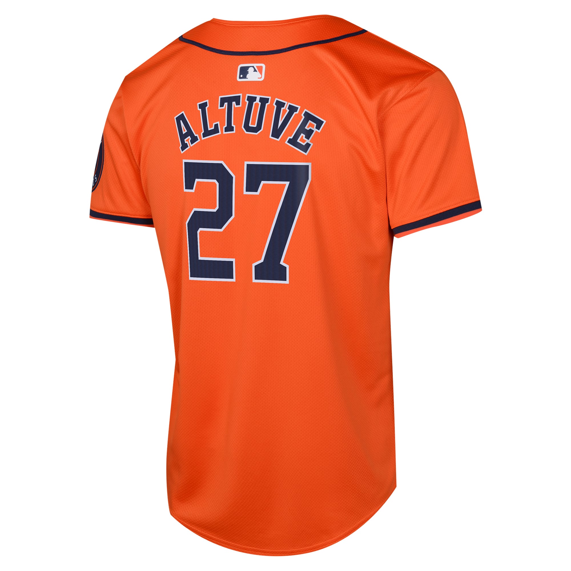 Jose Altuve Houston Astros Youth Alternate Limited Player Jersey – Orange - Image 4
