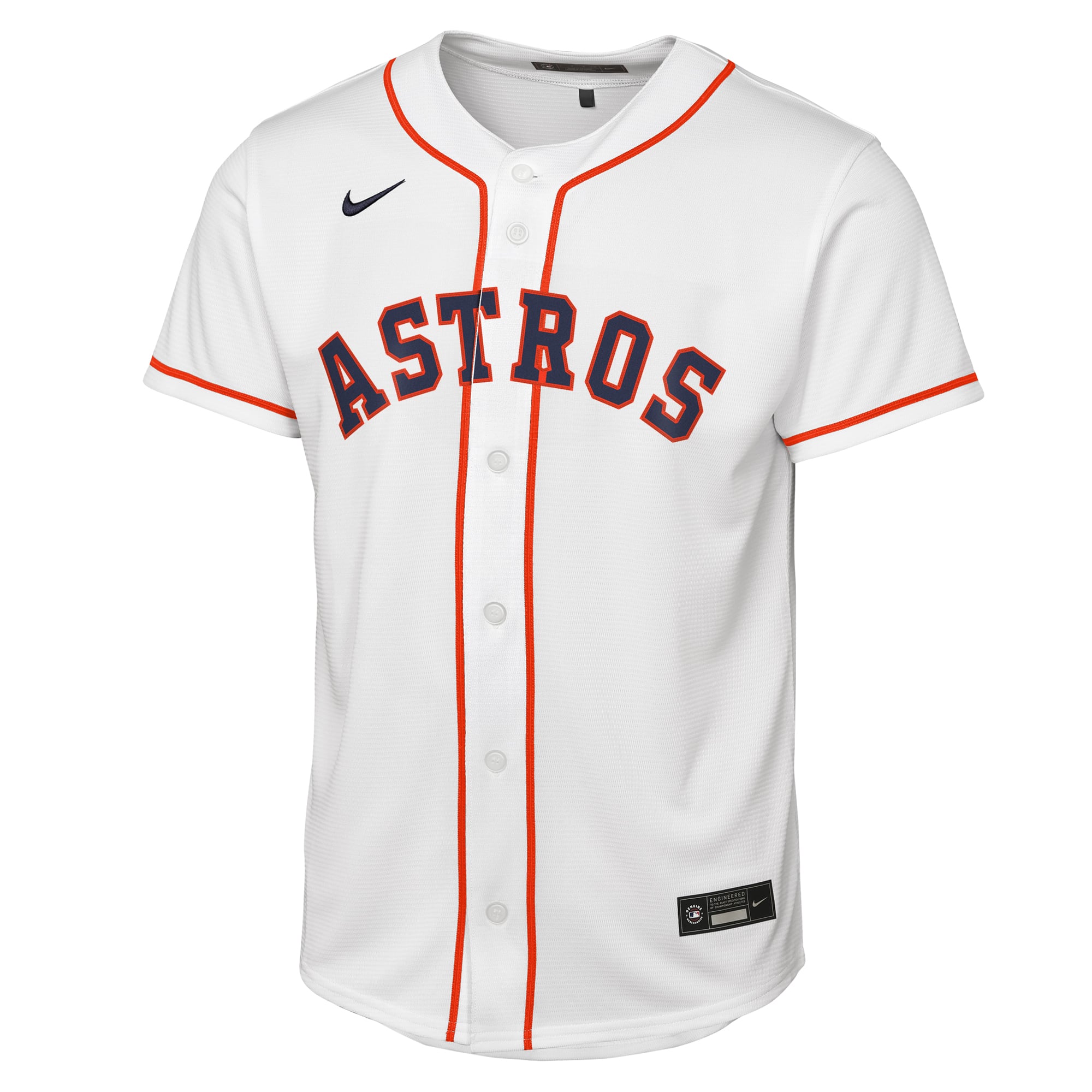 Jose Altuve Houston Astros Youth Home Jersey - White - Image 3