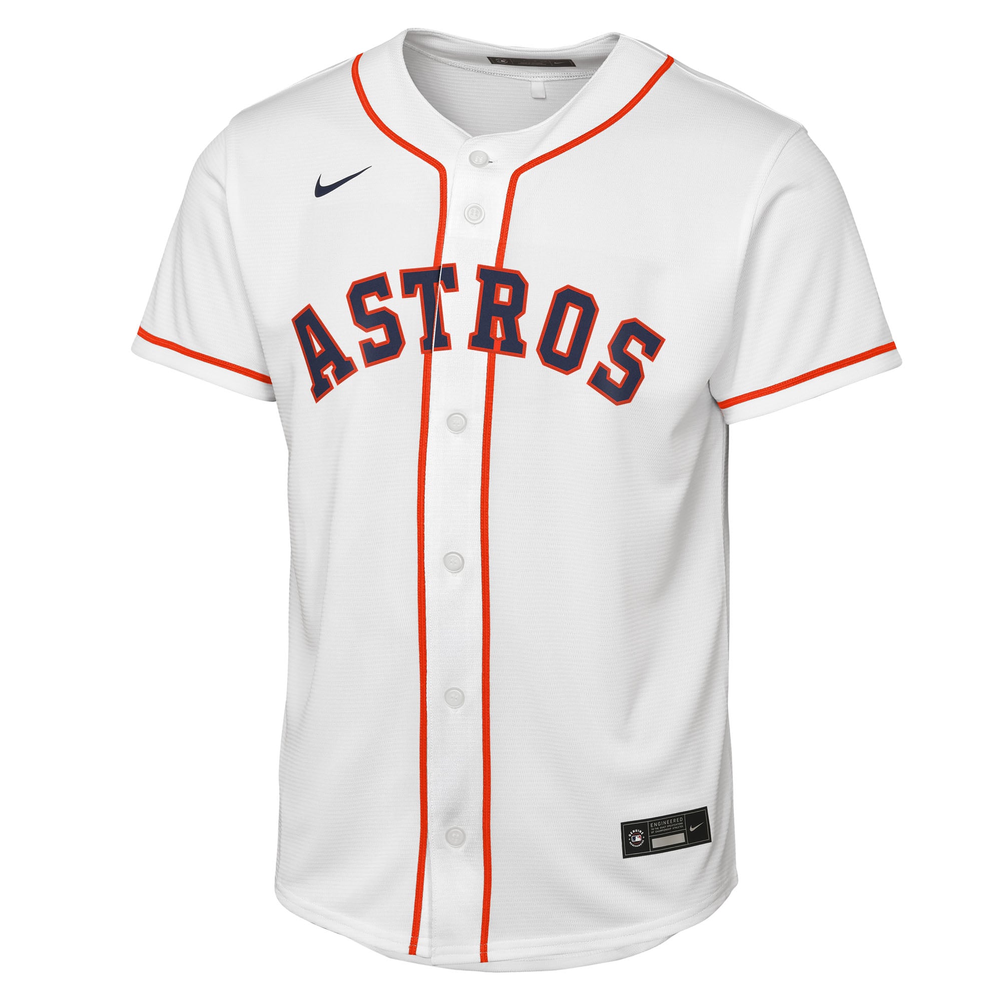 Jose Altuve Houston Astros Youth Home Player Jersey - White - Image 3