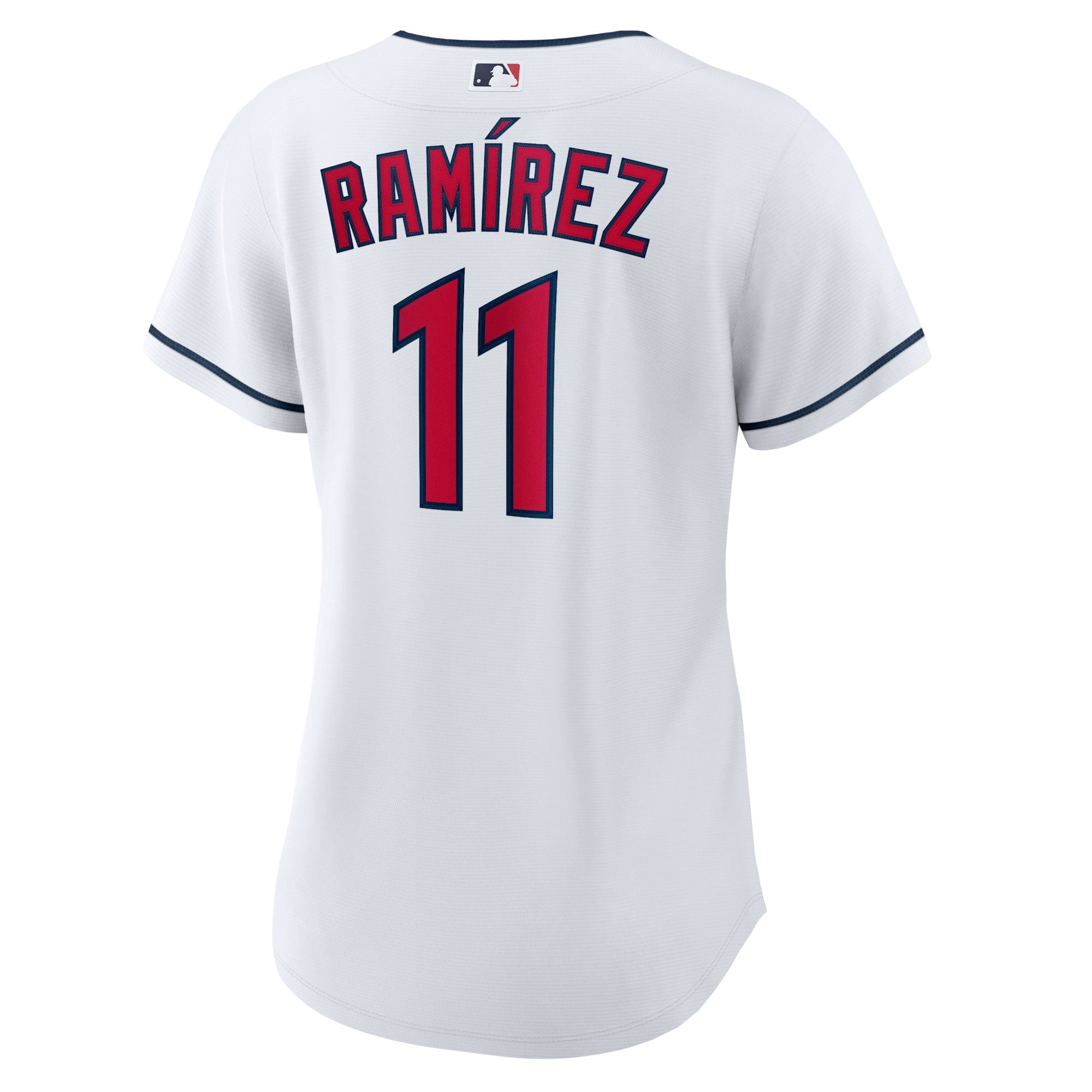 Jose Ramirez Cleveland Guardians Women's Home Player Jersey - White - Image 4