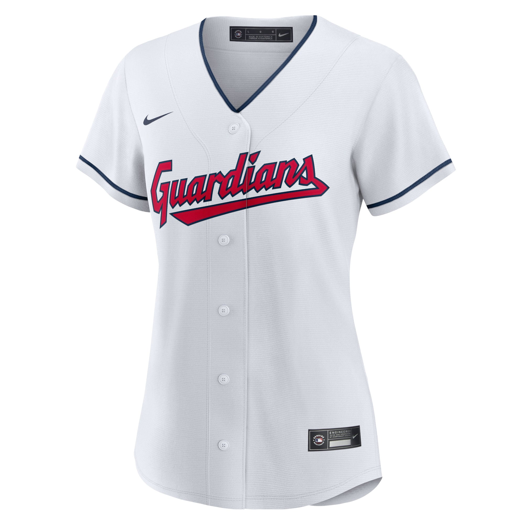 Jose Ramirez Cleveland Guardians Women's Home Player Jersey - White - Image 3