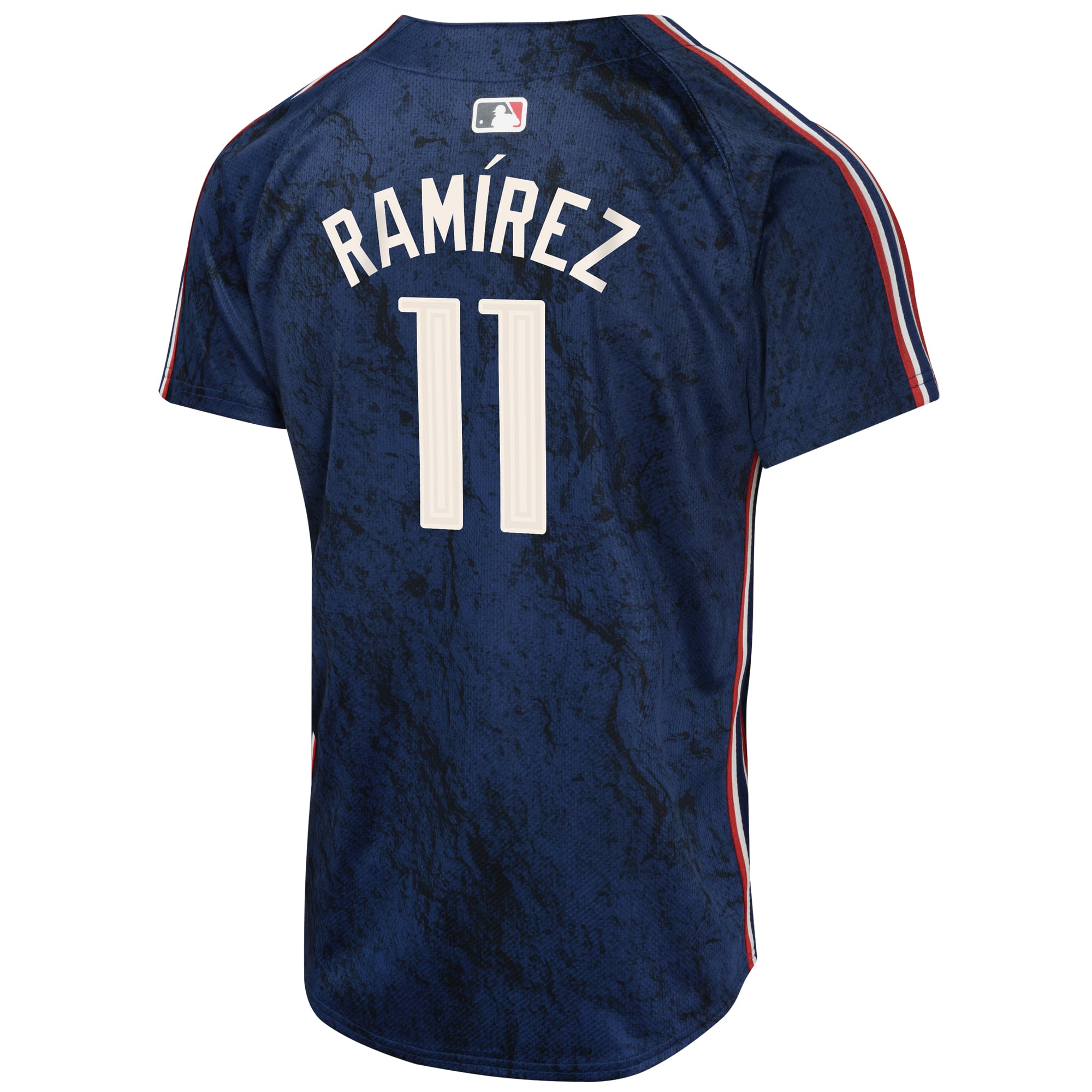Jose Ramirez Cleveland Guardians Youth 2024 City Connect Limited Jersey - Navy - Image 4