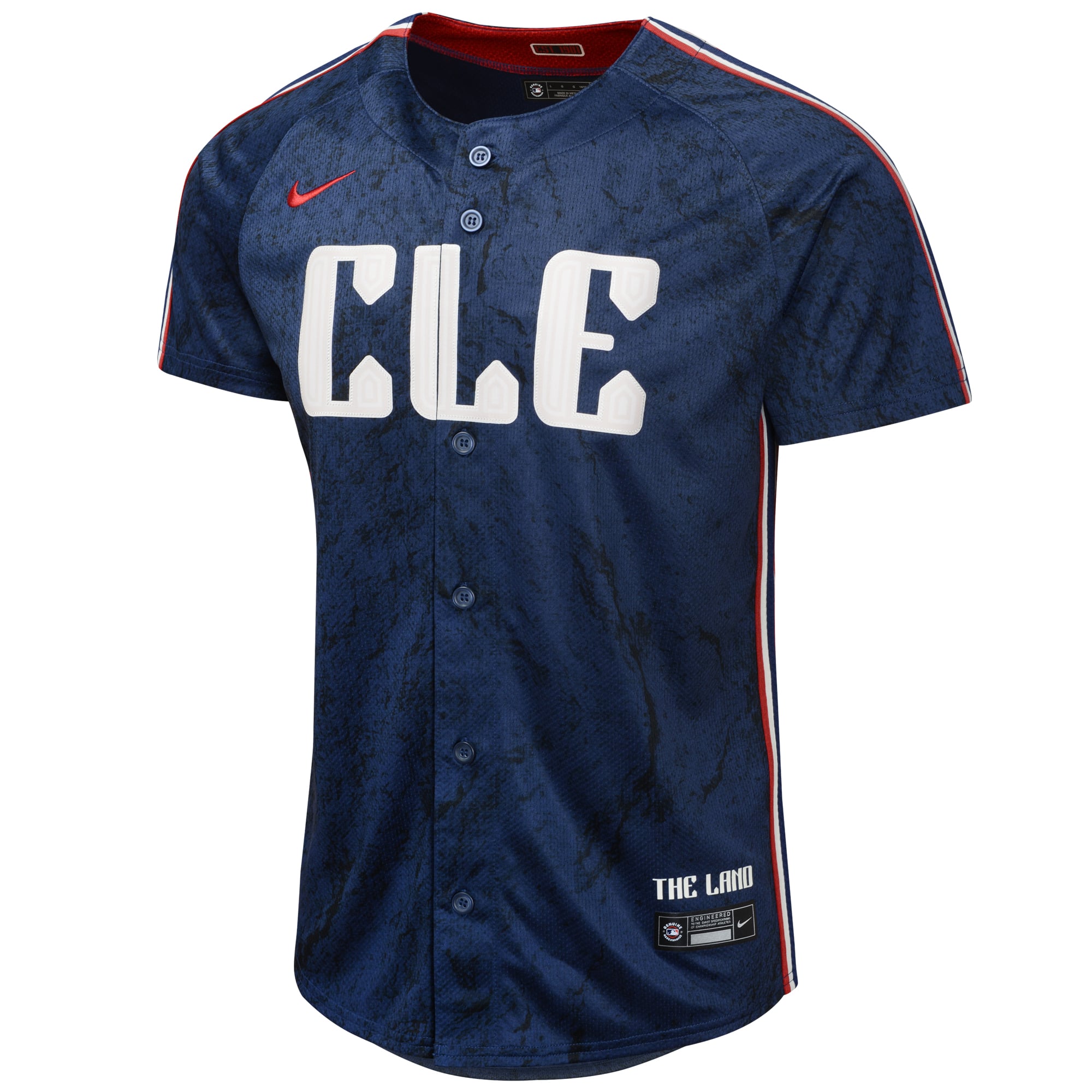 Jose Ramirez Cleveland Guardians Youth 2024 City Connect Limited Jersey - Navy - Image 3