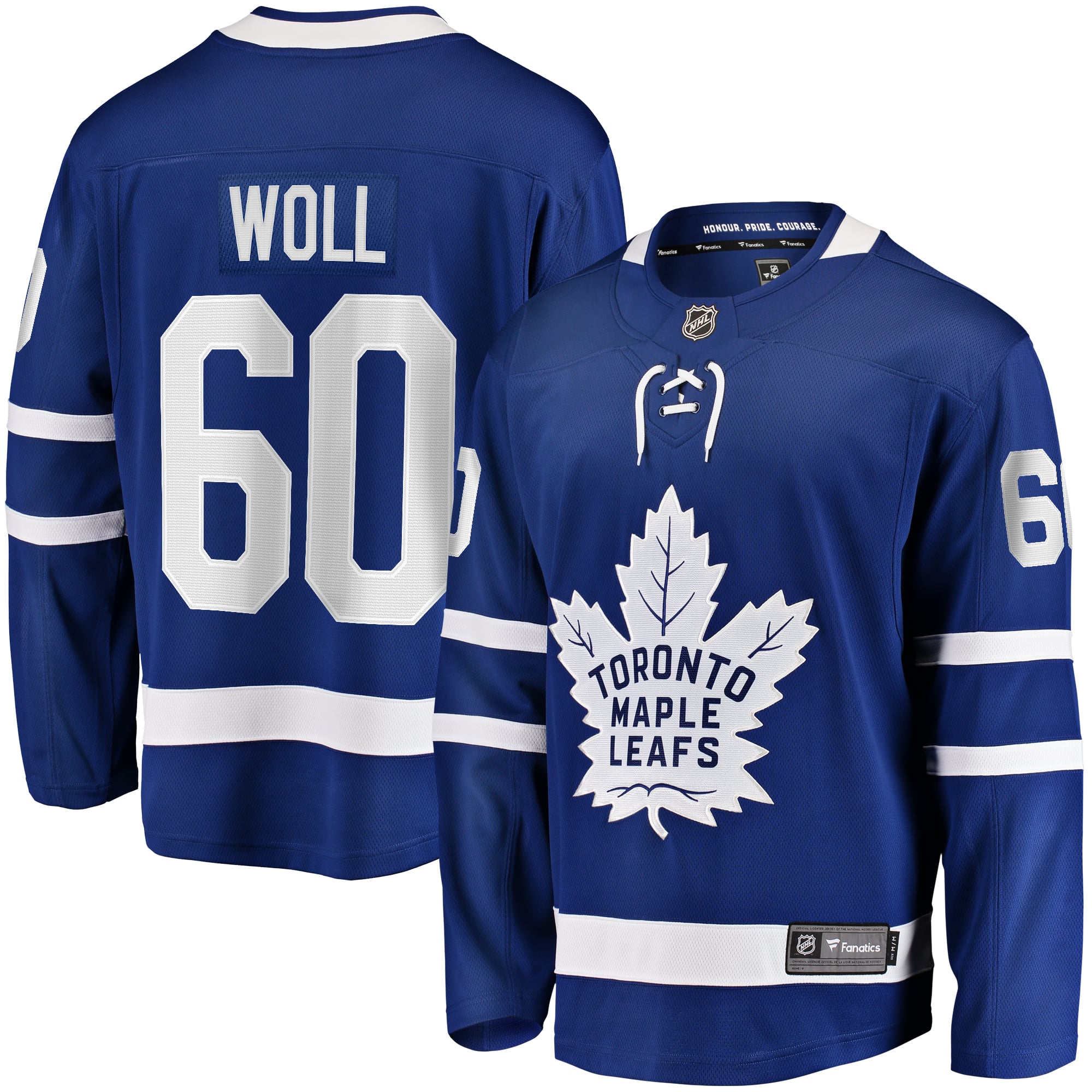 Joseph Woll Toronto Maple Leafs Home Premier Breakaway Player Jersey - Blue - Image 2