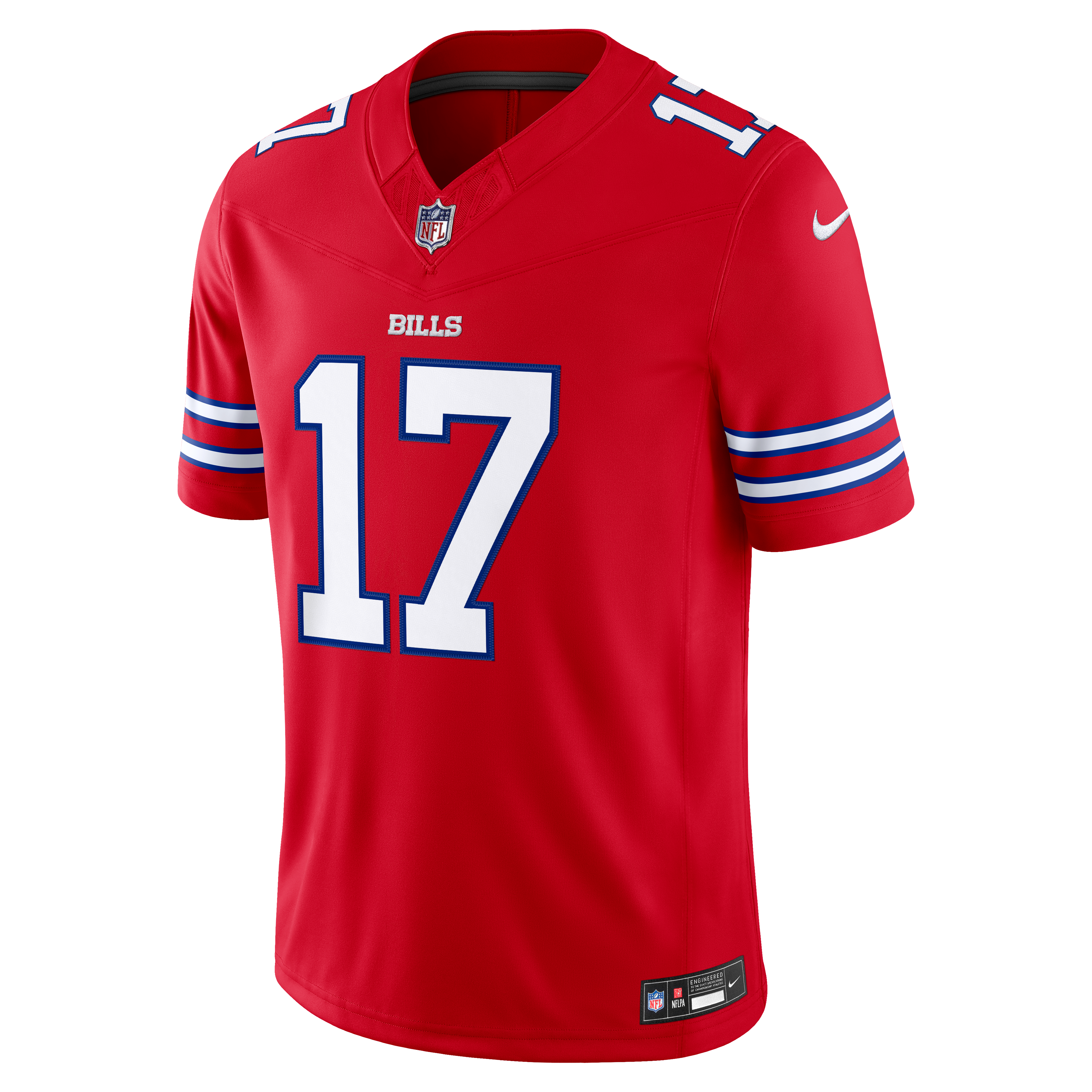 Josh Allen Buffalo Bills Alternate Vapor F.U.S.E. Stitched Limited Jersey - Red - Image 3
