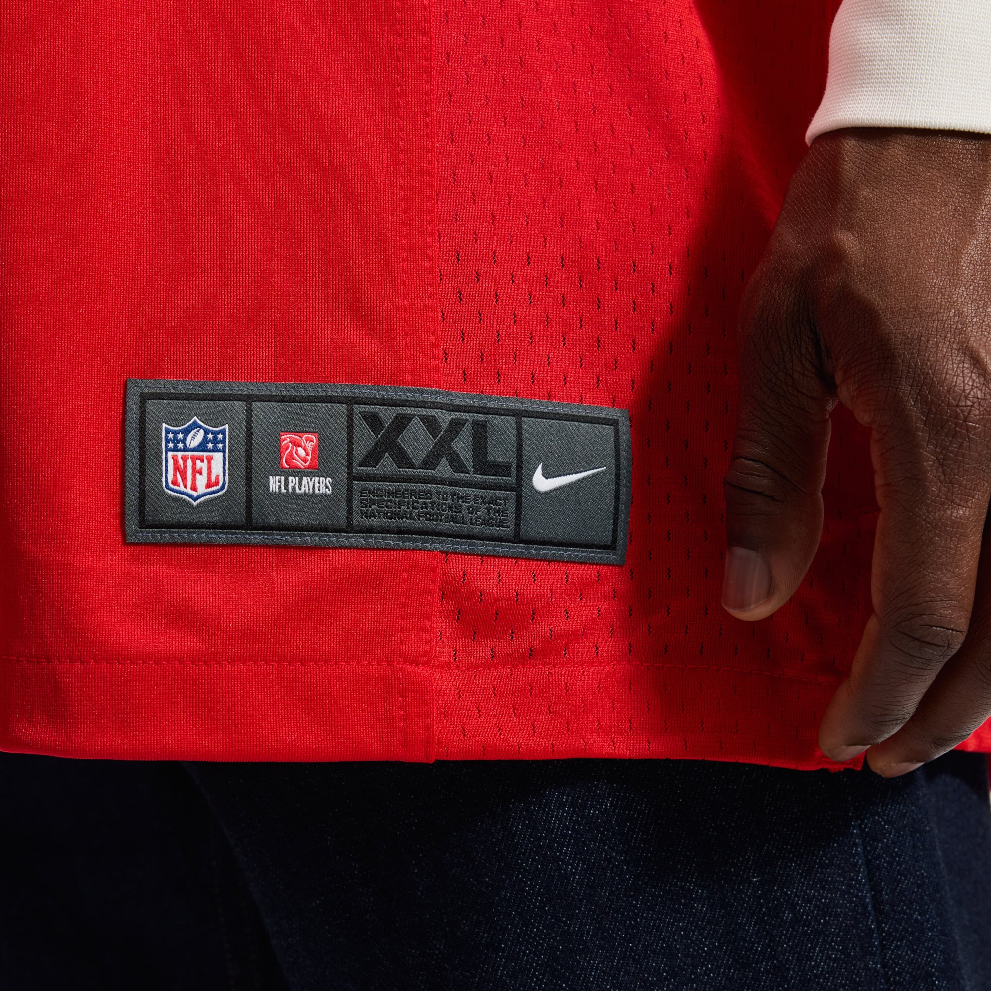 Josh Allen Buffalo Bills Team Game Player Jersey - Red - Image 10