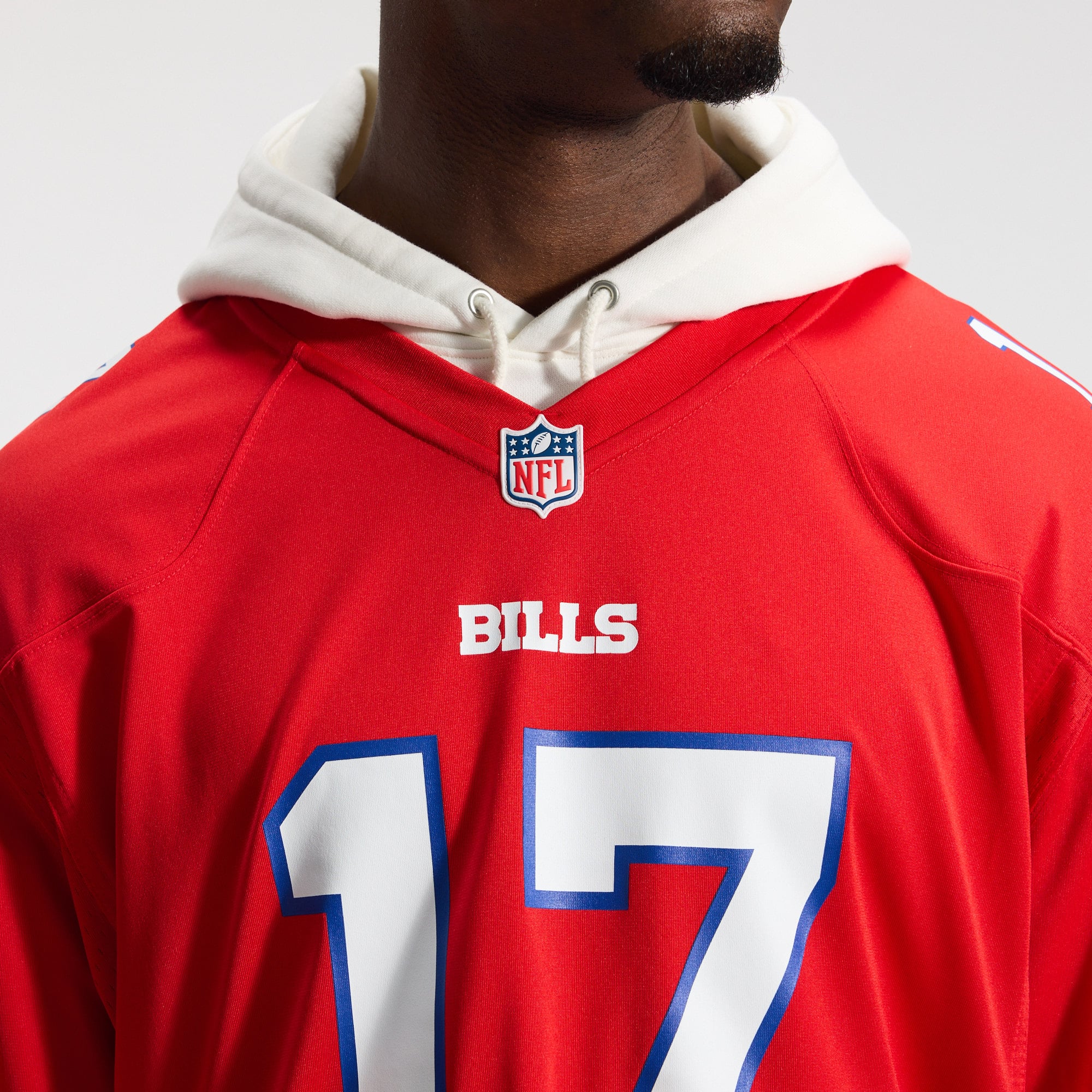 Josh Allen Buffalo Bills Team Game Player Jersey - Red - Image 11