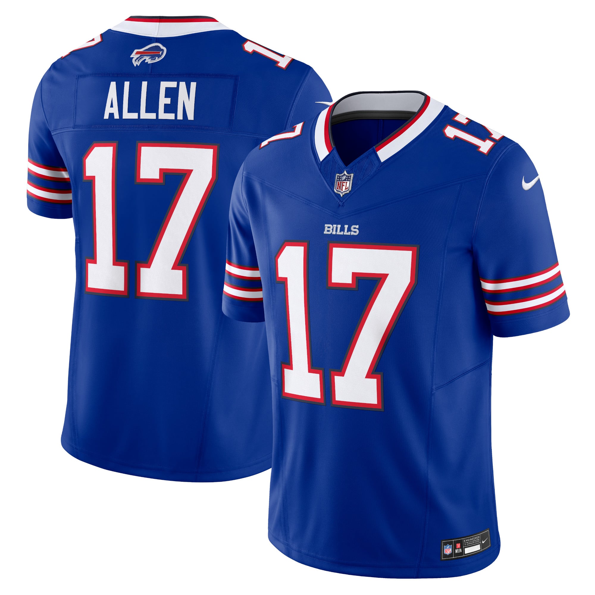 Josh Allen Buffalo Bills Vapor F.U.S.E. Limited Jersey - Royal - Image 2