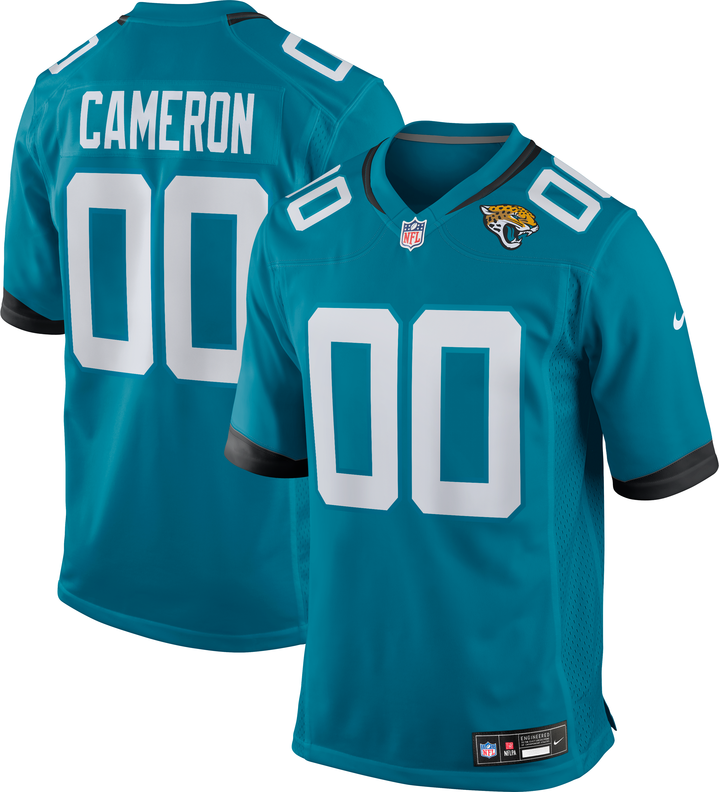 Josh Cameron Jacksonville Jaguars Game Jersey - Teal - Image 2