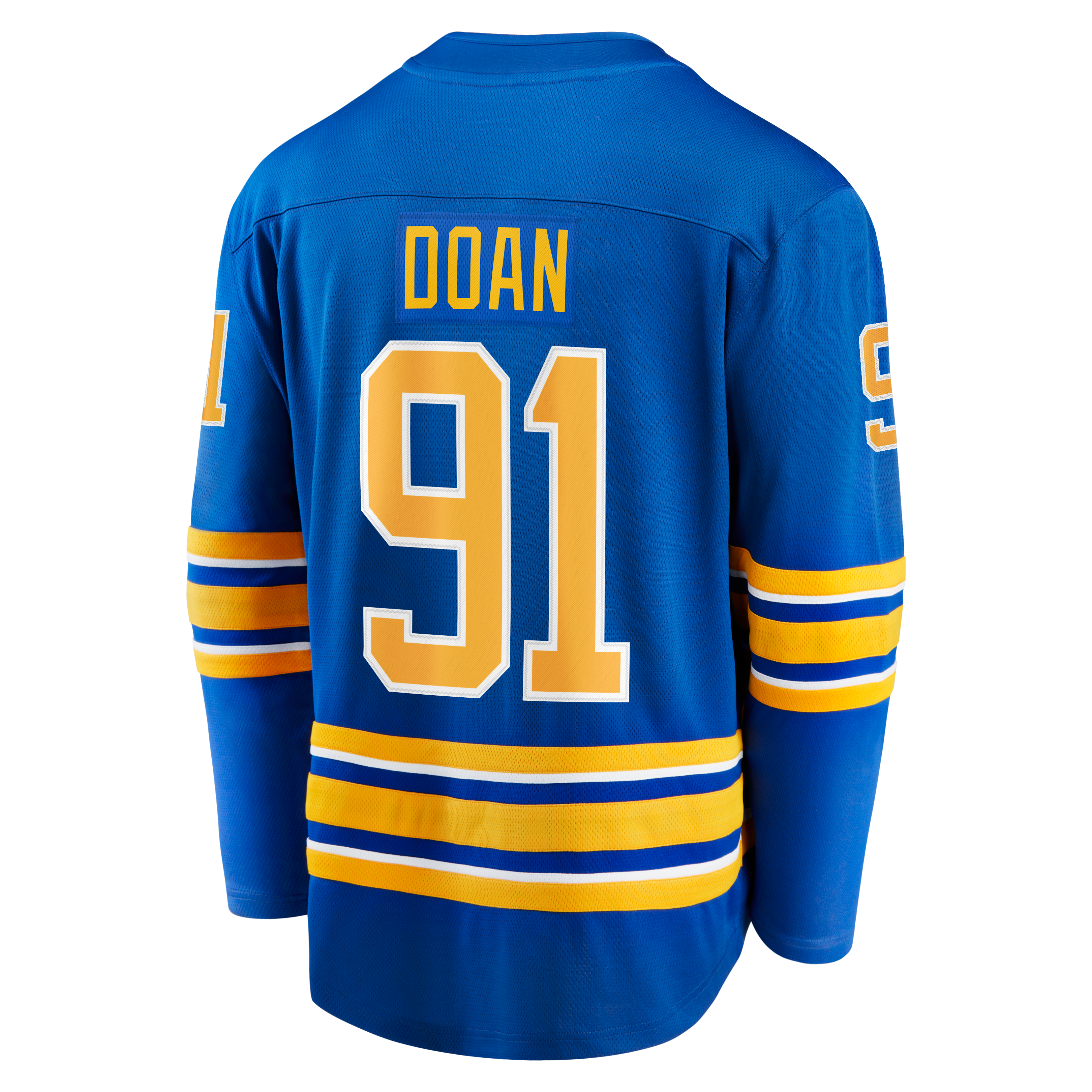 Josh Doan Buffalo Sabres Home Premier Breakaway Player Jersey - Royal - Image 4