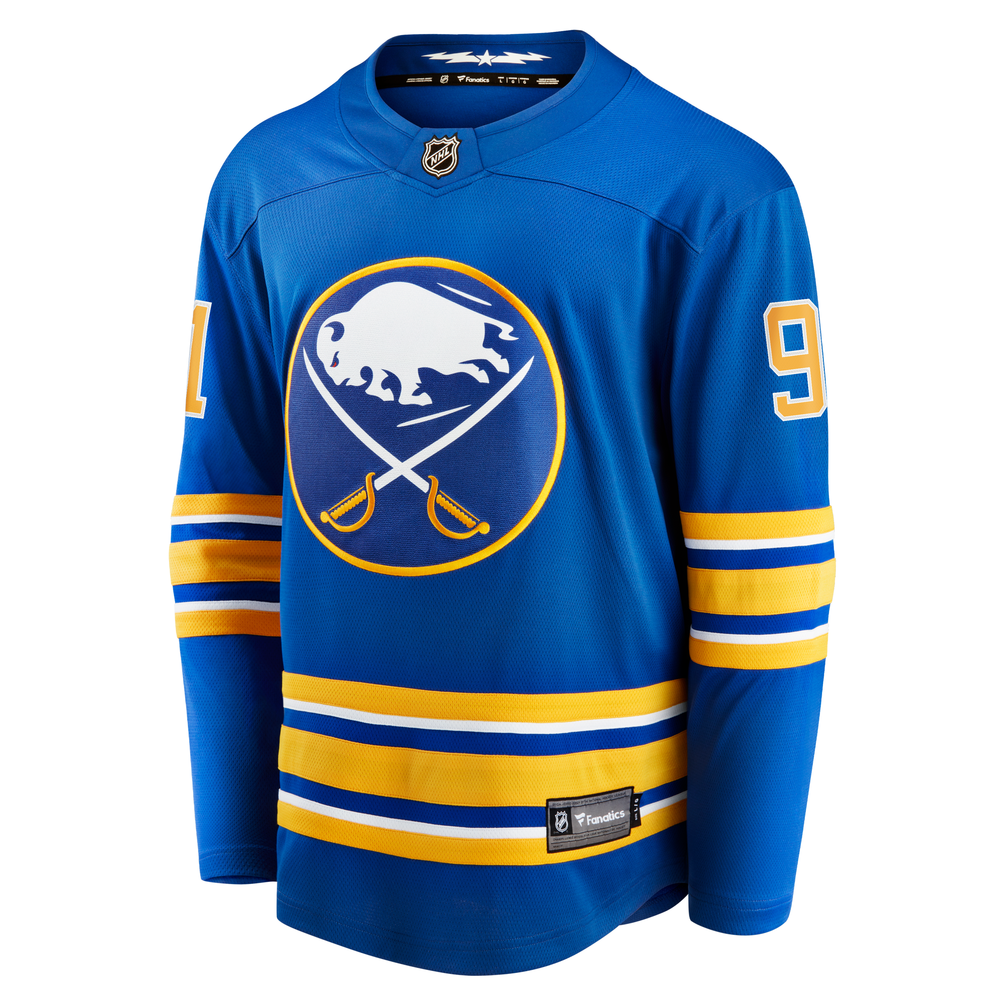 Josh Doan Buffalo Sabres Home Premier Breakaway Player Jersey - Royal - Image 3