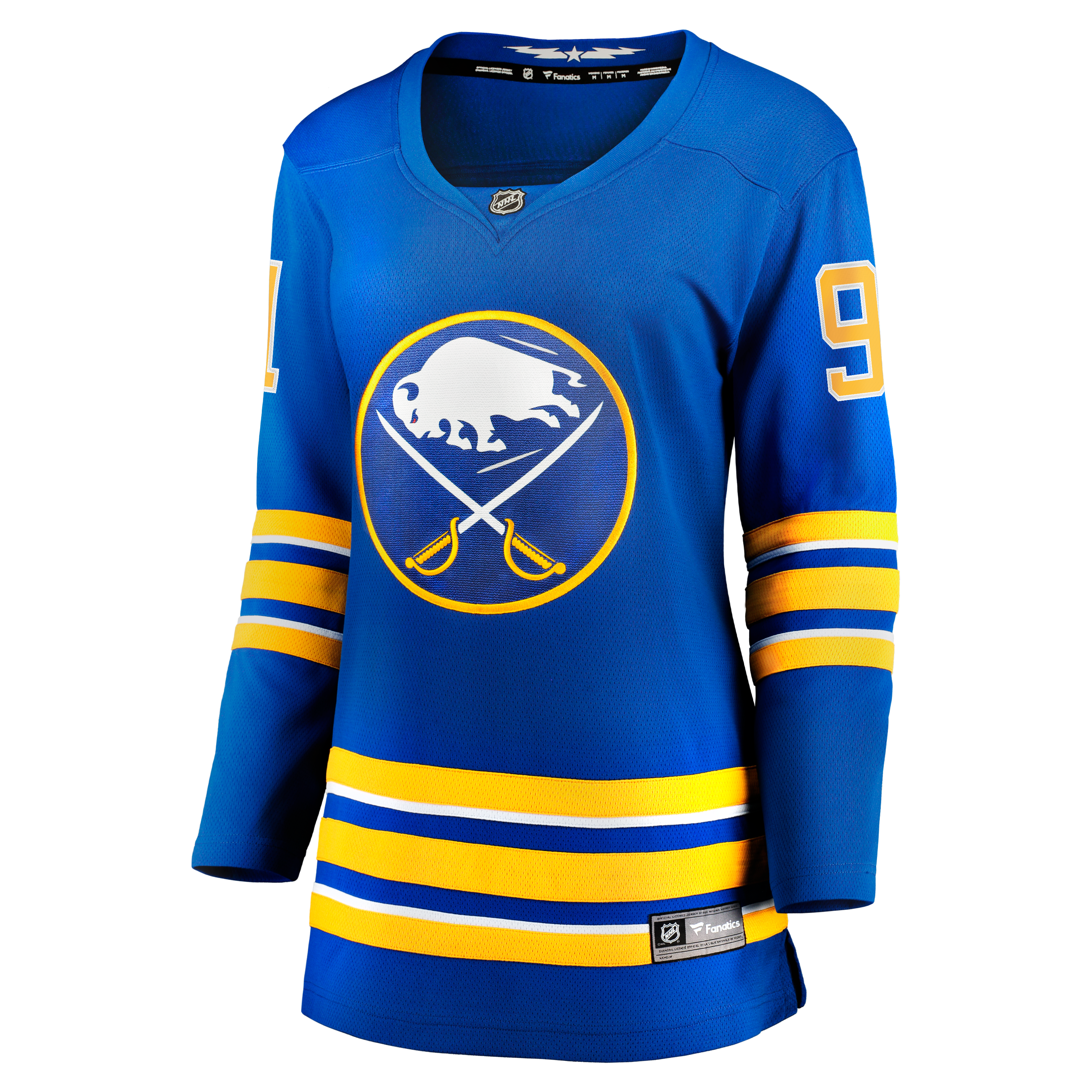 Josh Doan Buffalo Sabres Women's Home Breakaway Player Jersey - Royal - Image 3