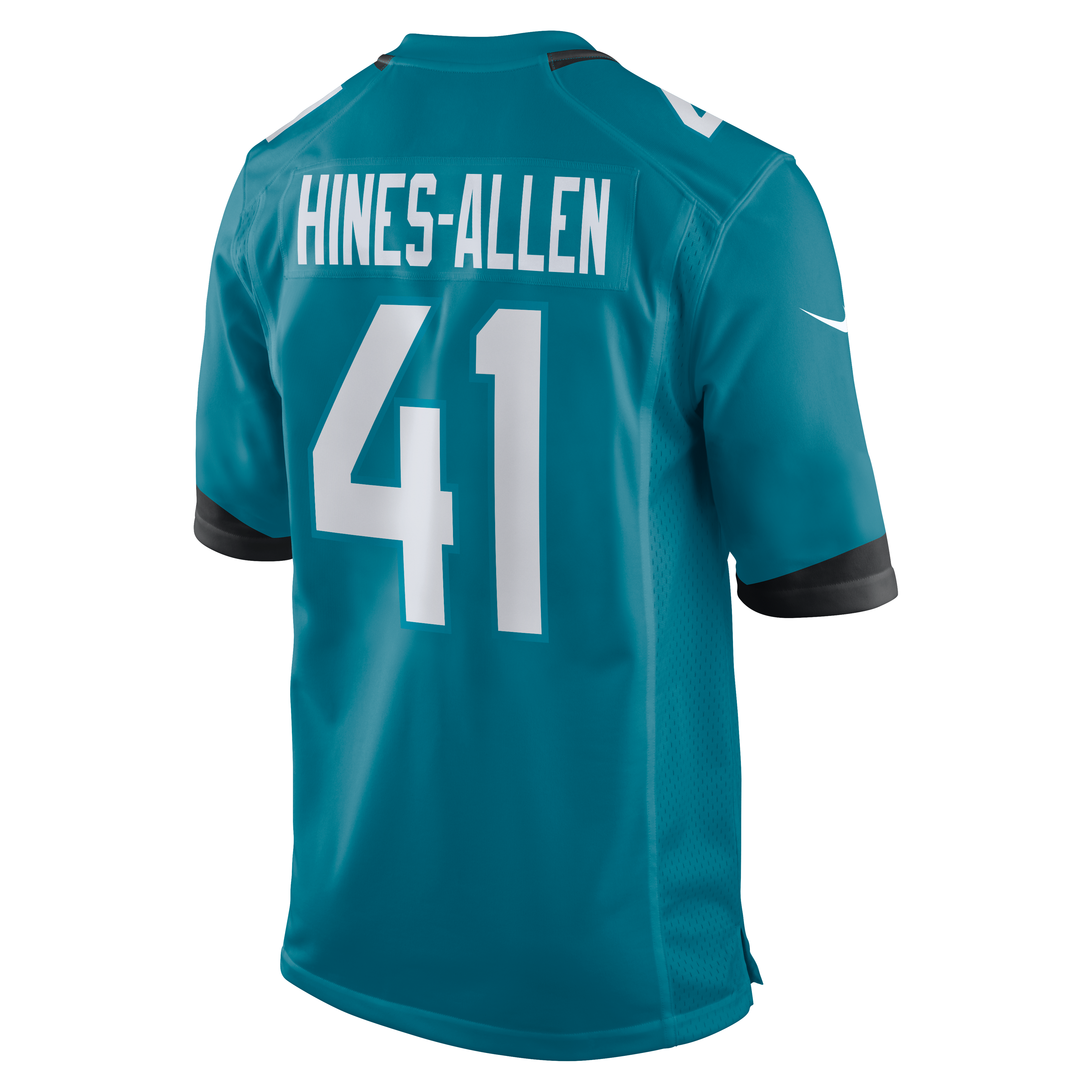 Josh Hines-Allen Jacksonville Jaguars Player Game Jersey - Teal - Image 4