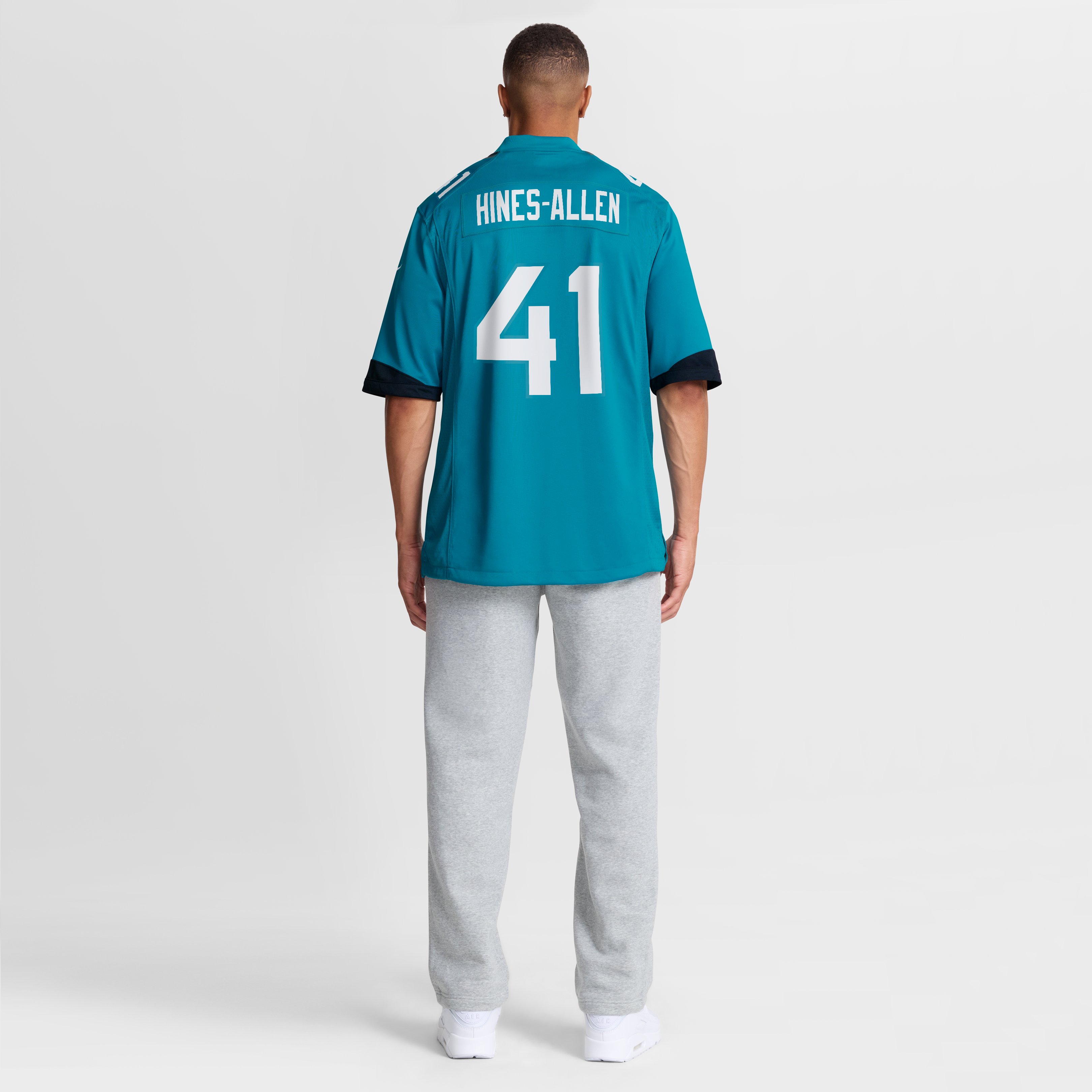 Josh Hines-Allen Jacksonville Jaguars Player Game Jersey - Teal - Image 9