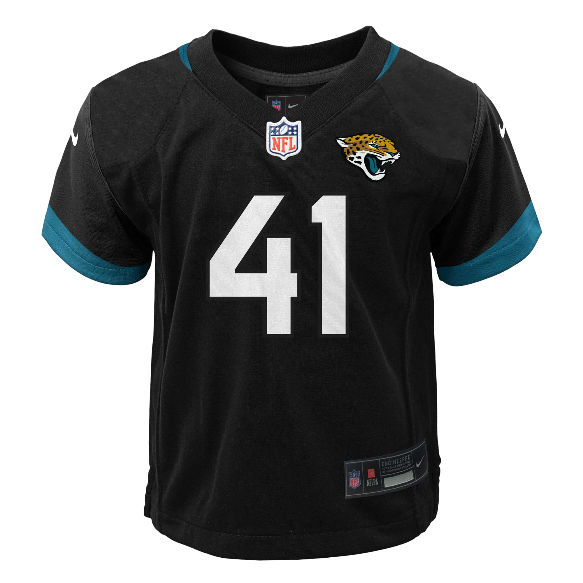 Josh Hines-Allen Jacksonville Jaguars Preschool Alternate Player Game Jersey - Black - Image 3