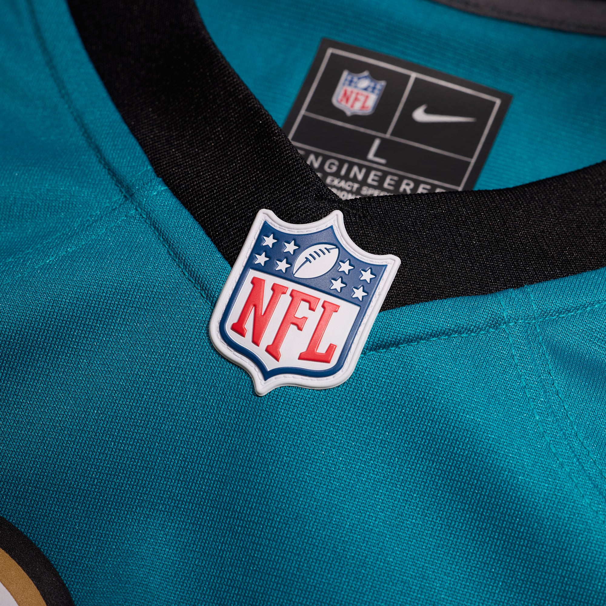 Josh Hines-Allen Jacksonville Jaguars Prowler Throwback Player Game Jersey - Teal - Image 5