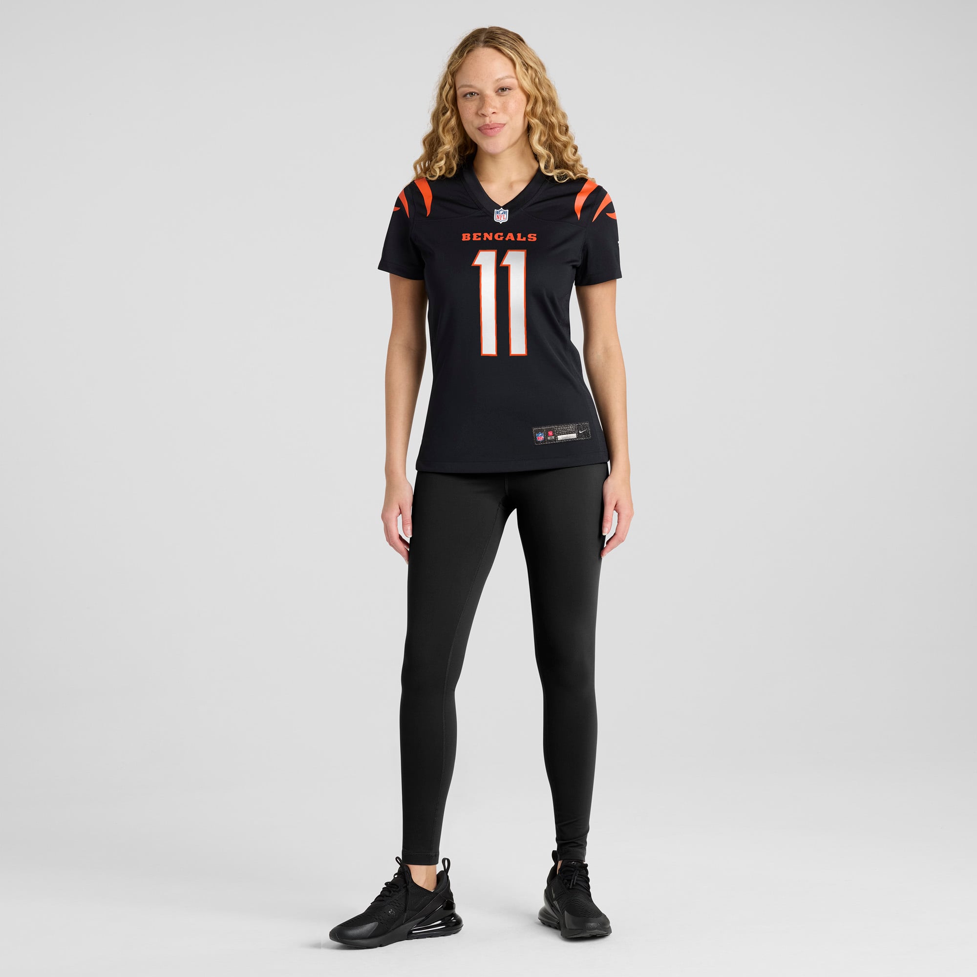 Josh Johnson Cincinnati Bengals Women's Team Game Jersey - Black - Image 5