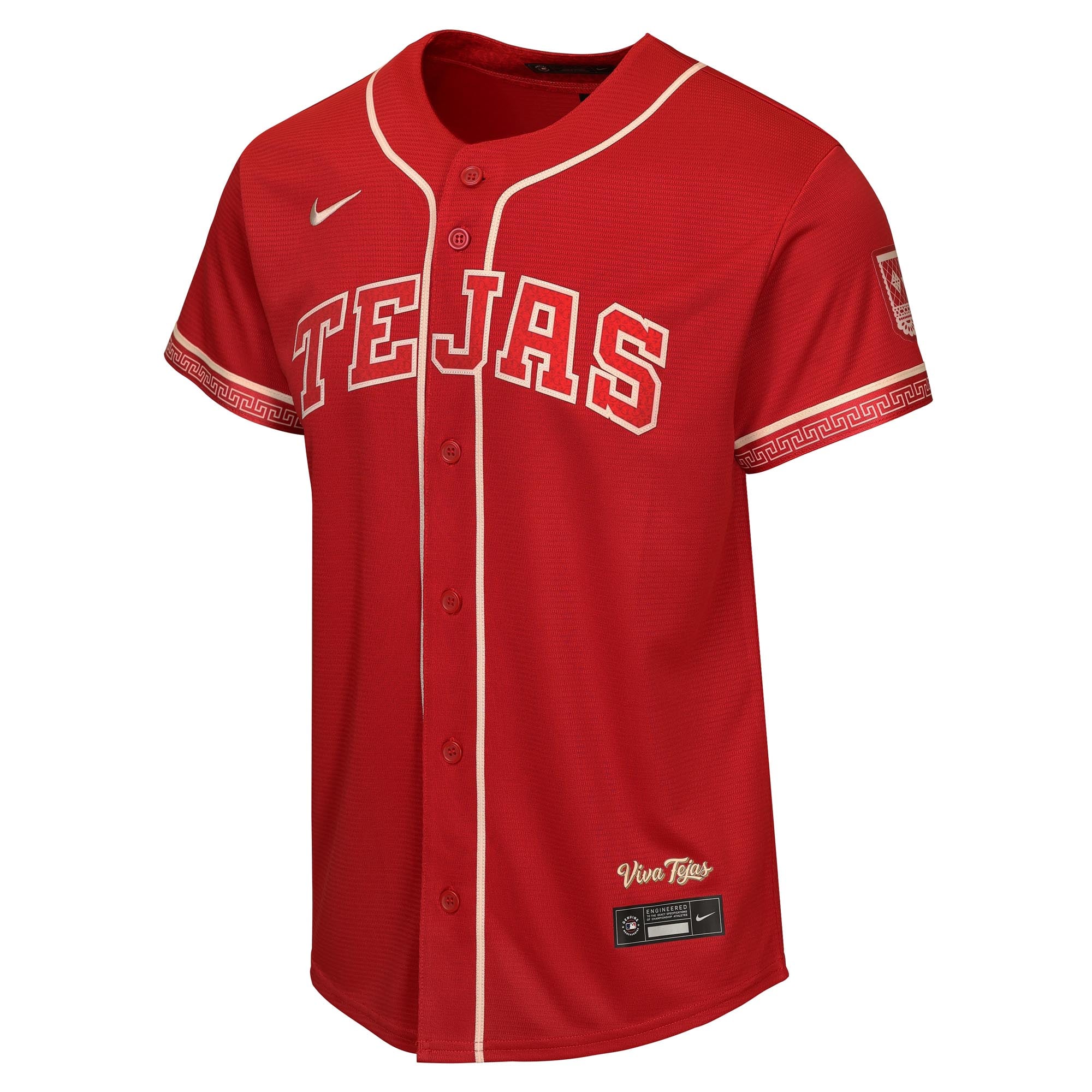Josh Jung Texas Rangers Youth 2026 City Connect Stadium Jersey - Red - Image 3